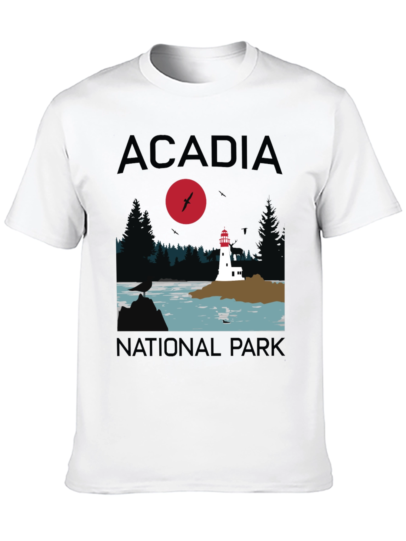 Acadia National Park Graphic T-Shirt