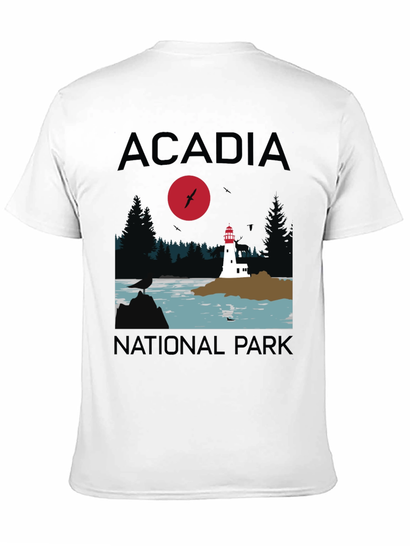 Acadia National Park Graphic T-Shirt