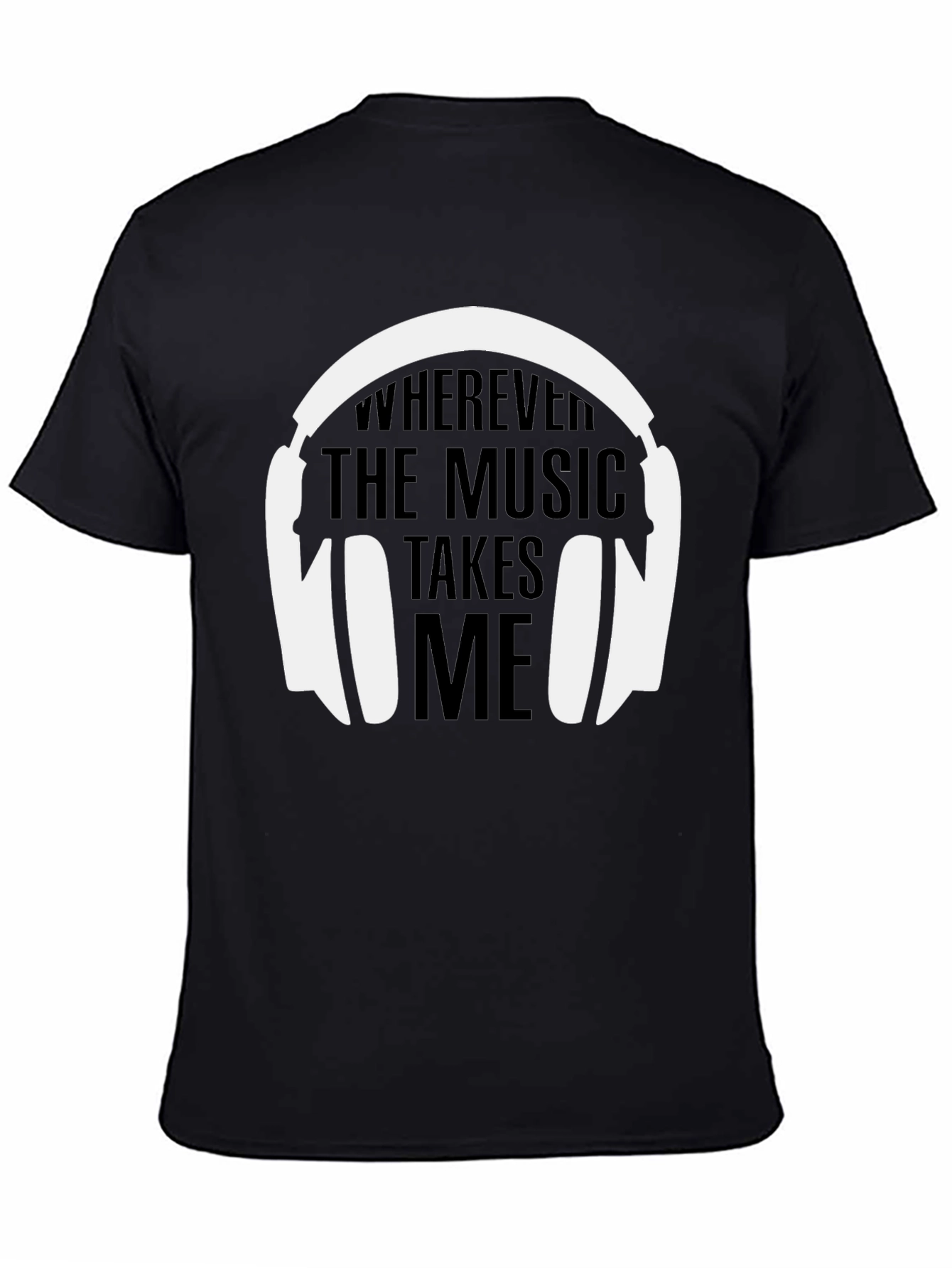 Music Lovers T-Shirt: Wherever the Music Takes Me