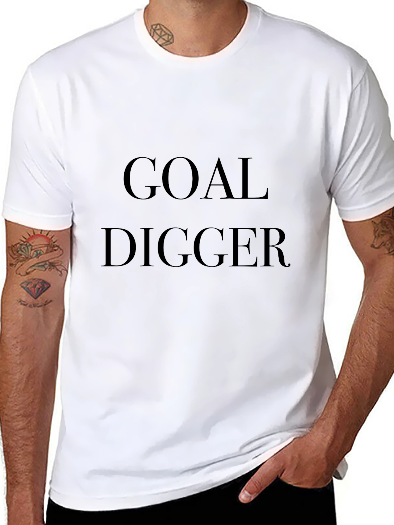 Goal Digger Black T-Shirt