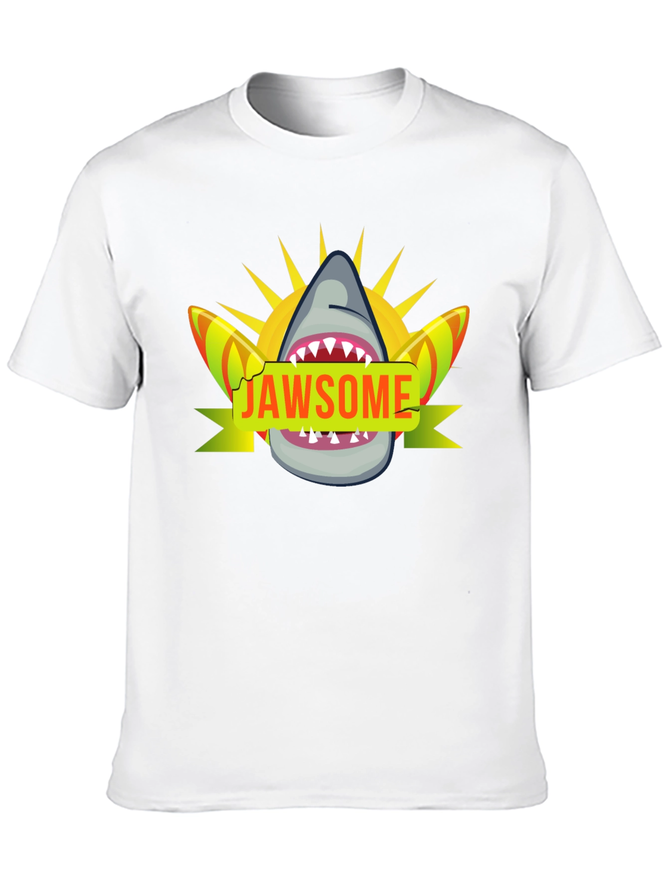Jawsome Shark Graphic Tee - Summer Style