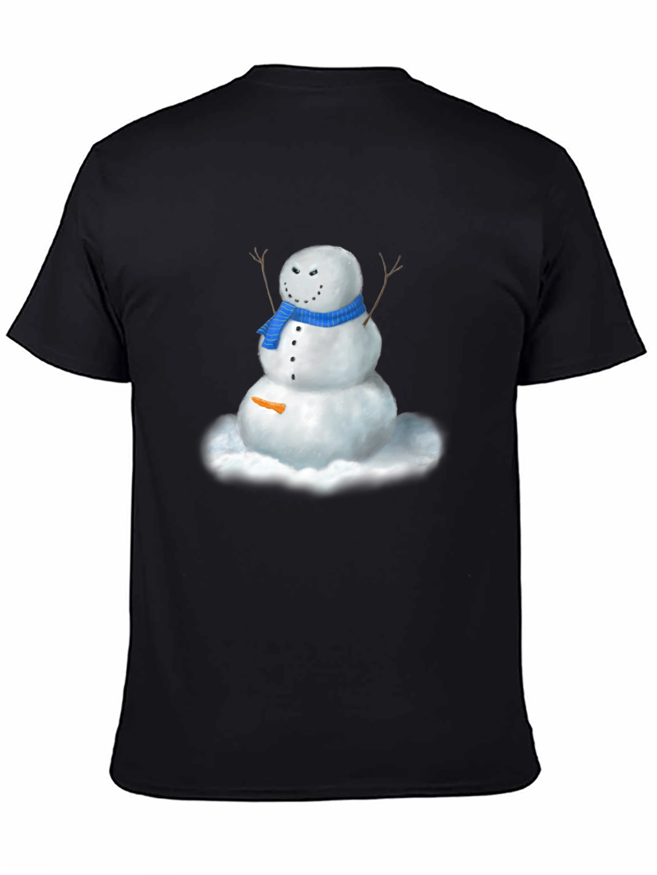 Snowman Graphic Tee - Winter Holiday Fun