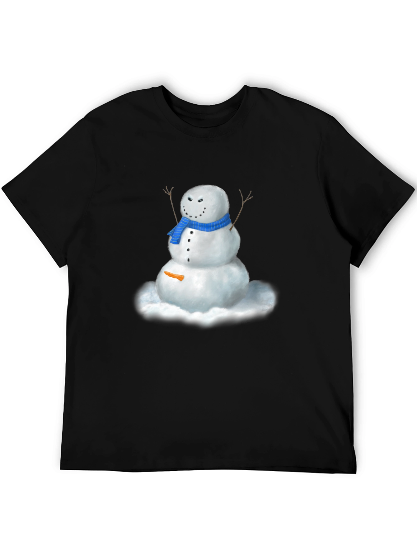 Snowman Graphic Tee - Winter Holiday Fun