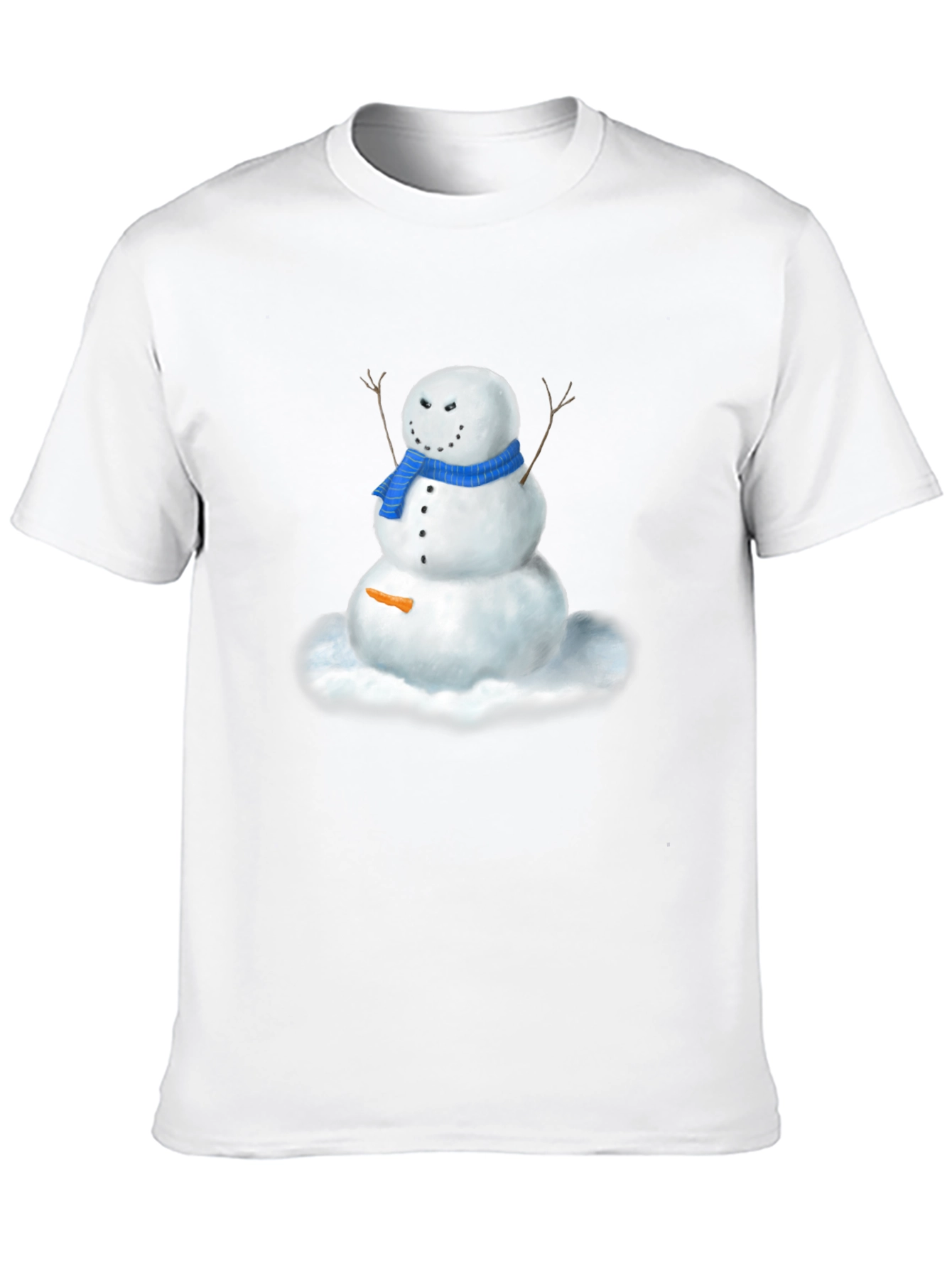 Snowman Graphic Tee - Winter Holiday Fun