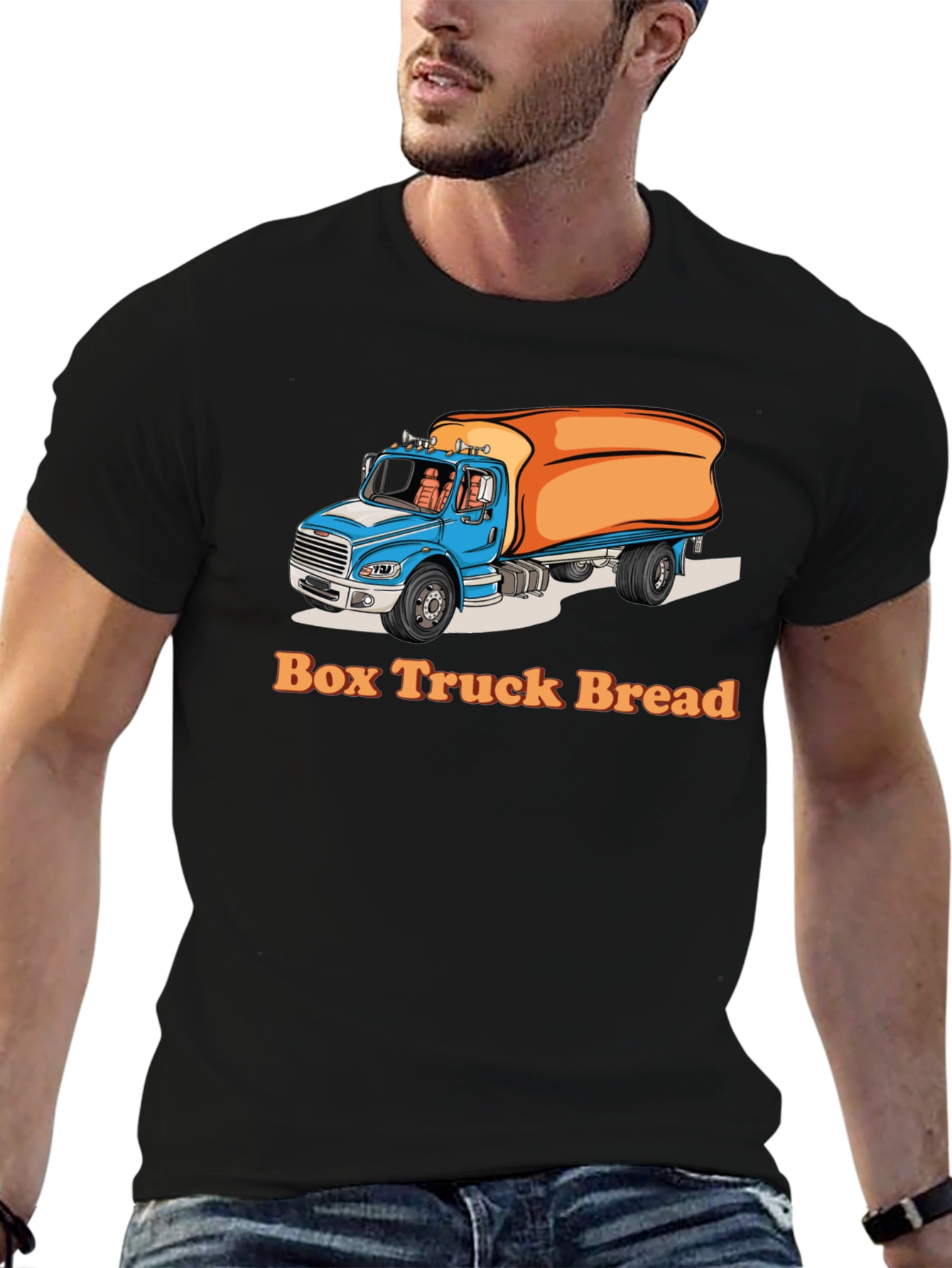 Box Truck Bread Graphic Tee