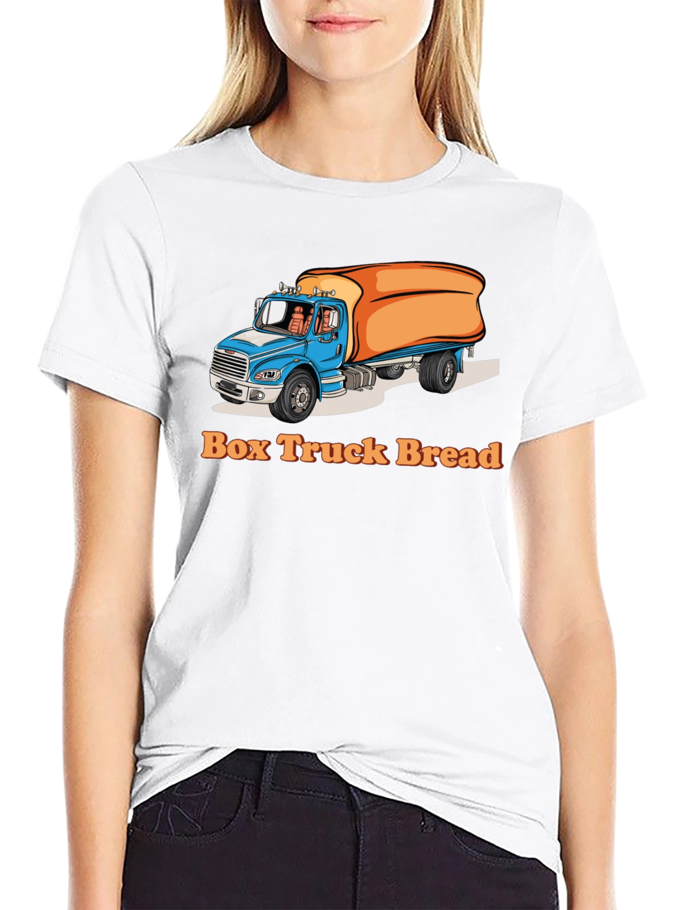 Box Truck Bread Graphic Tee