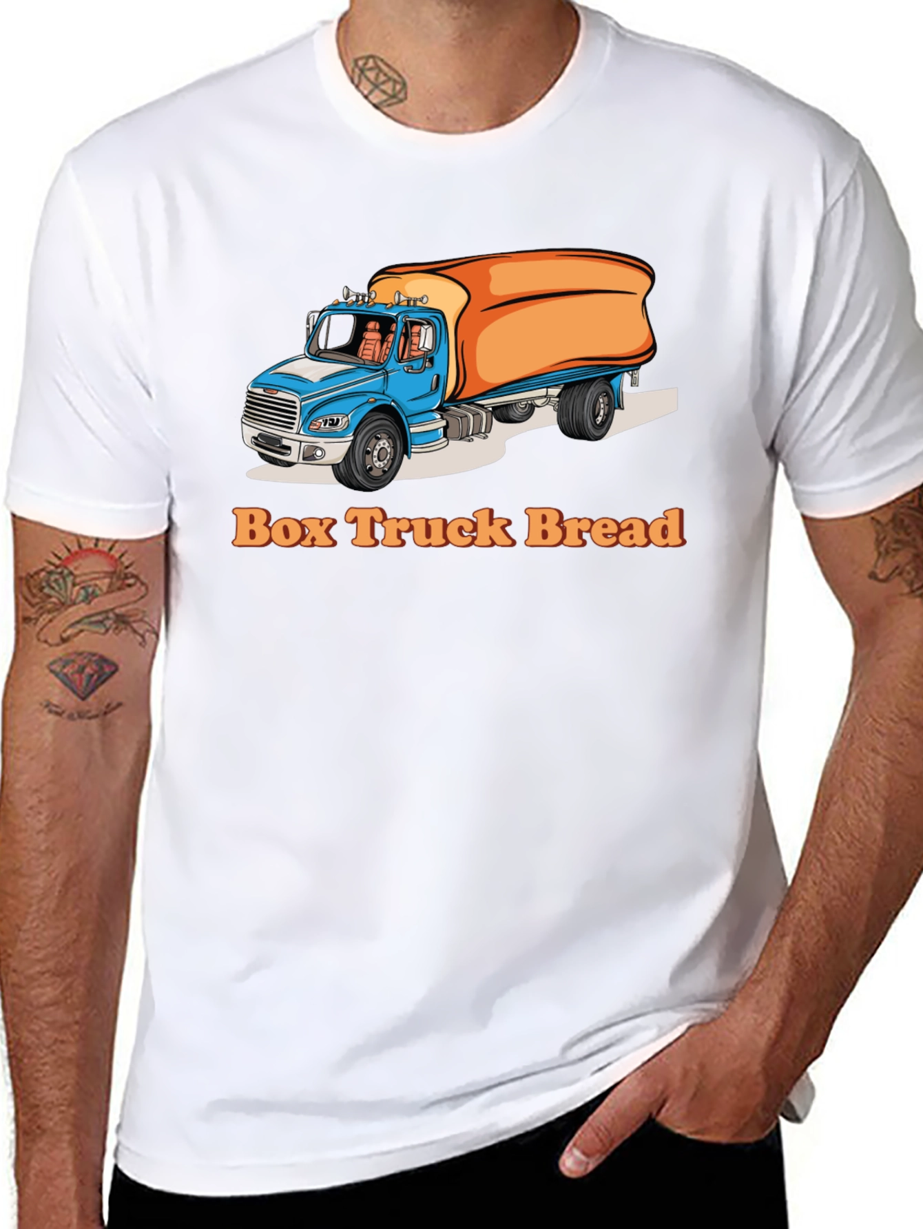 Box Truck Bread Graphic Tee