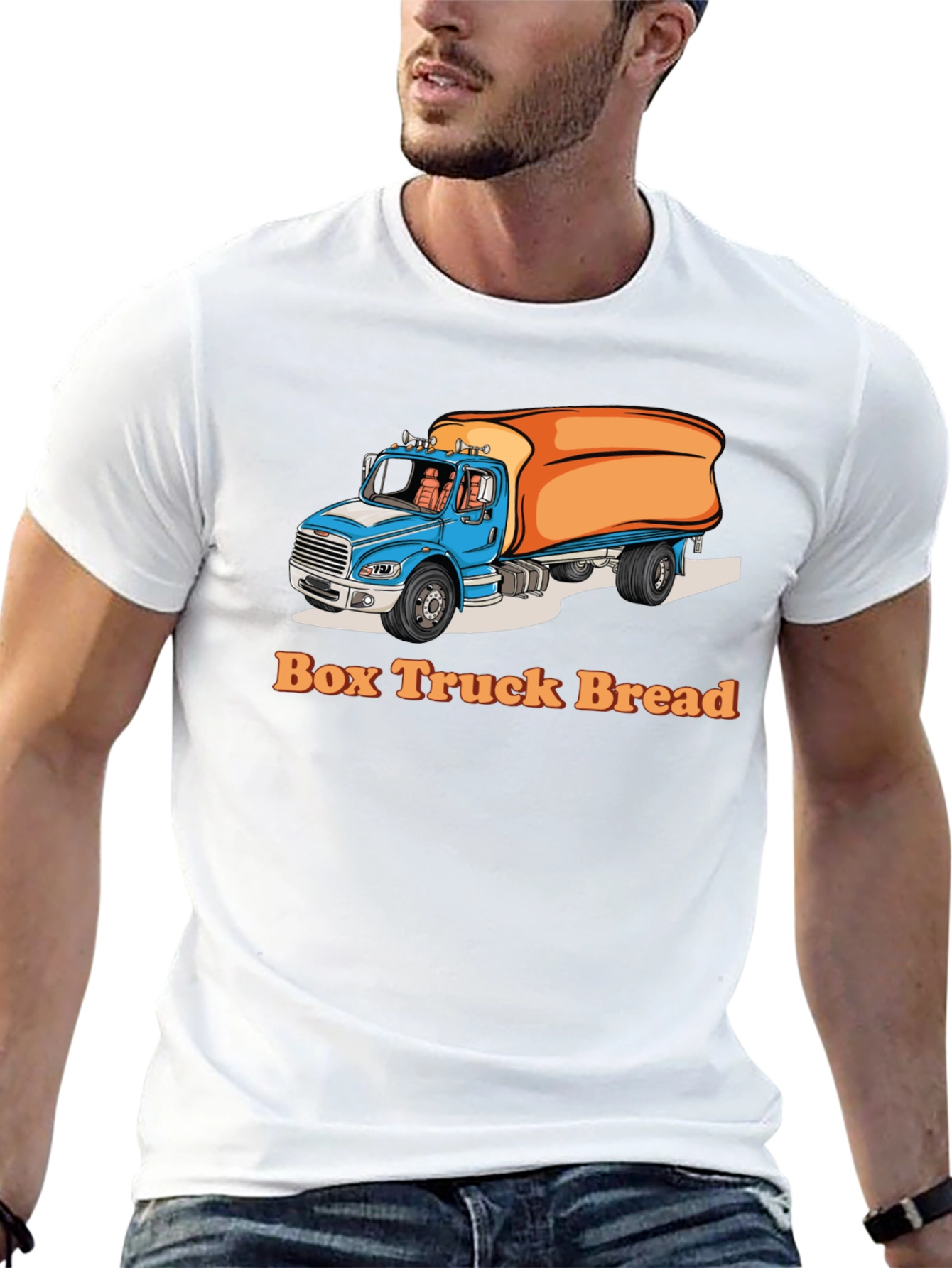 Box Truck Bread Graphic Tee