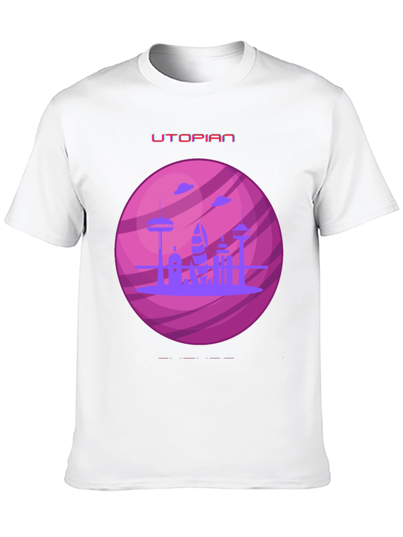 Utopian Planet Graphic T-Shirt