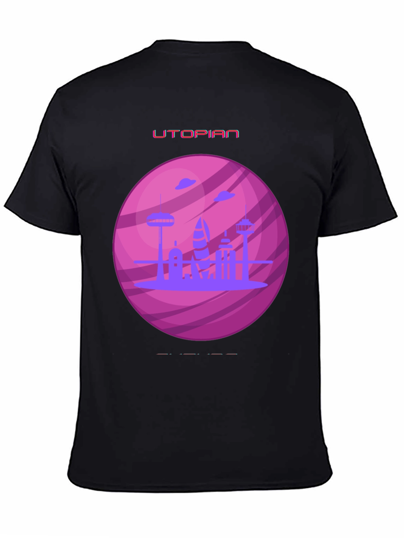 Utopian Planet Graphic T-Shirt