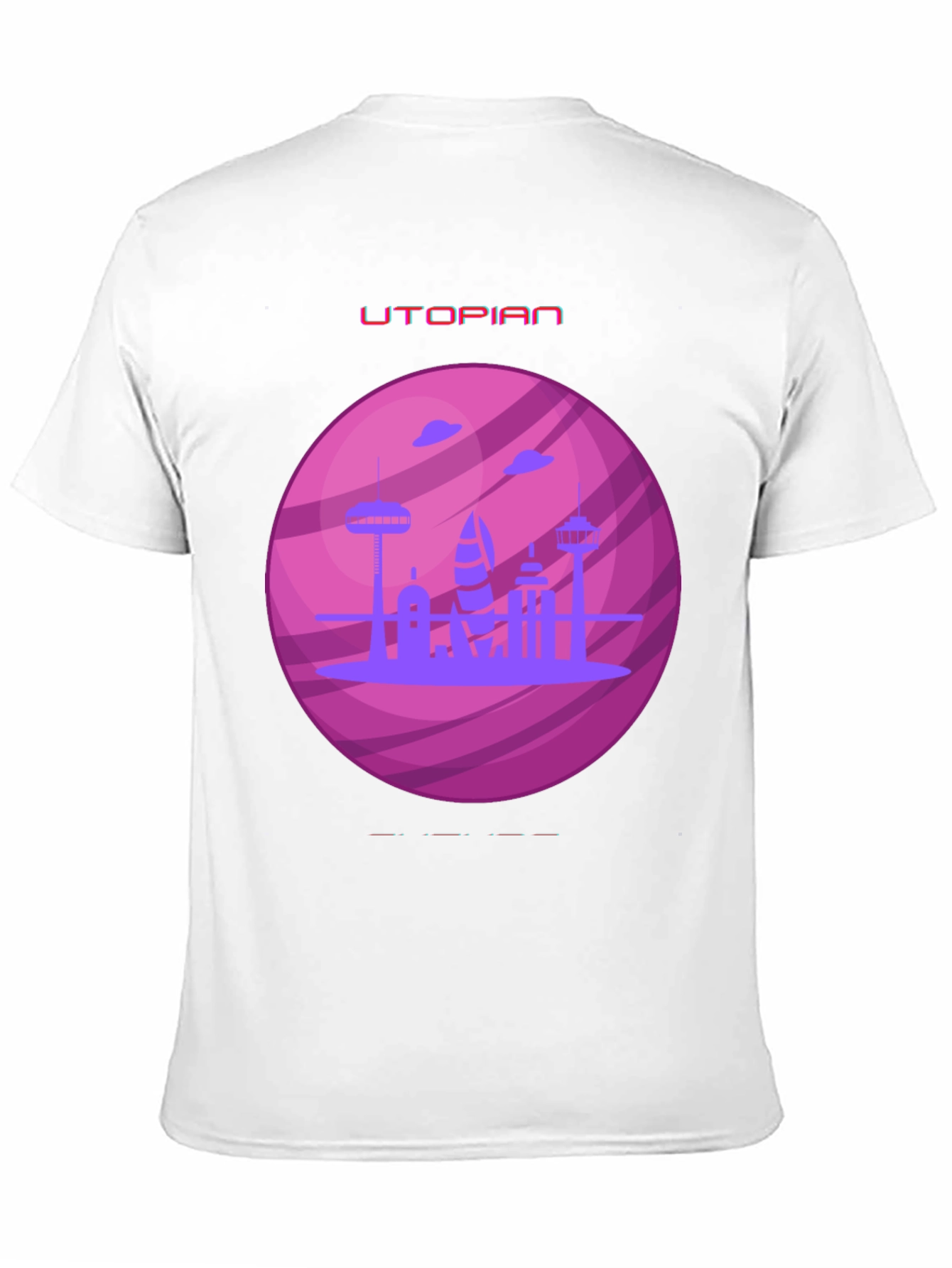 Utopian Planet Graphic T-Shirt