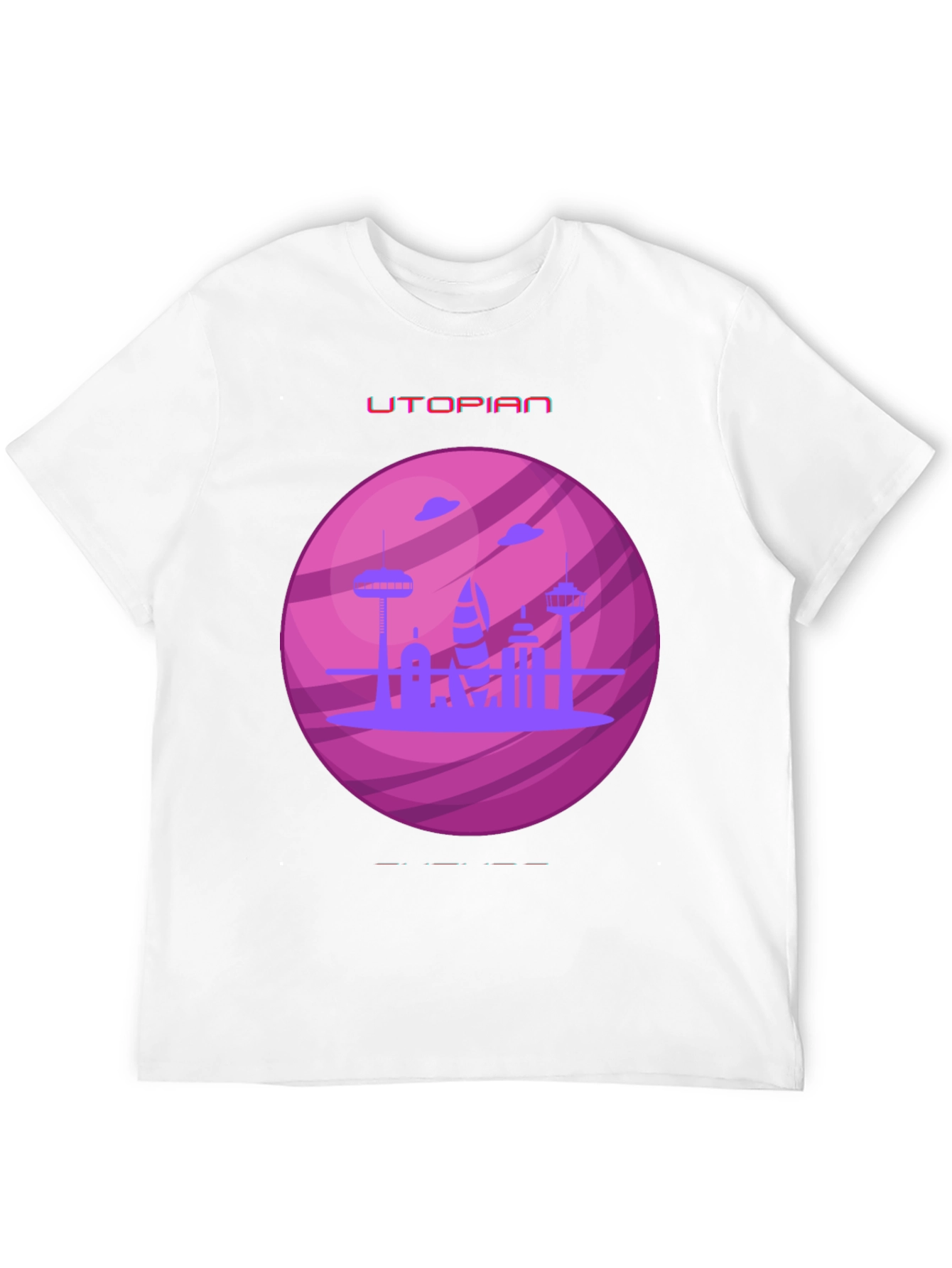Utopian Planet Graphic T-Shirt