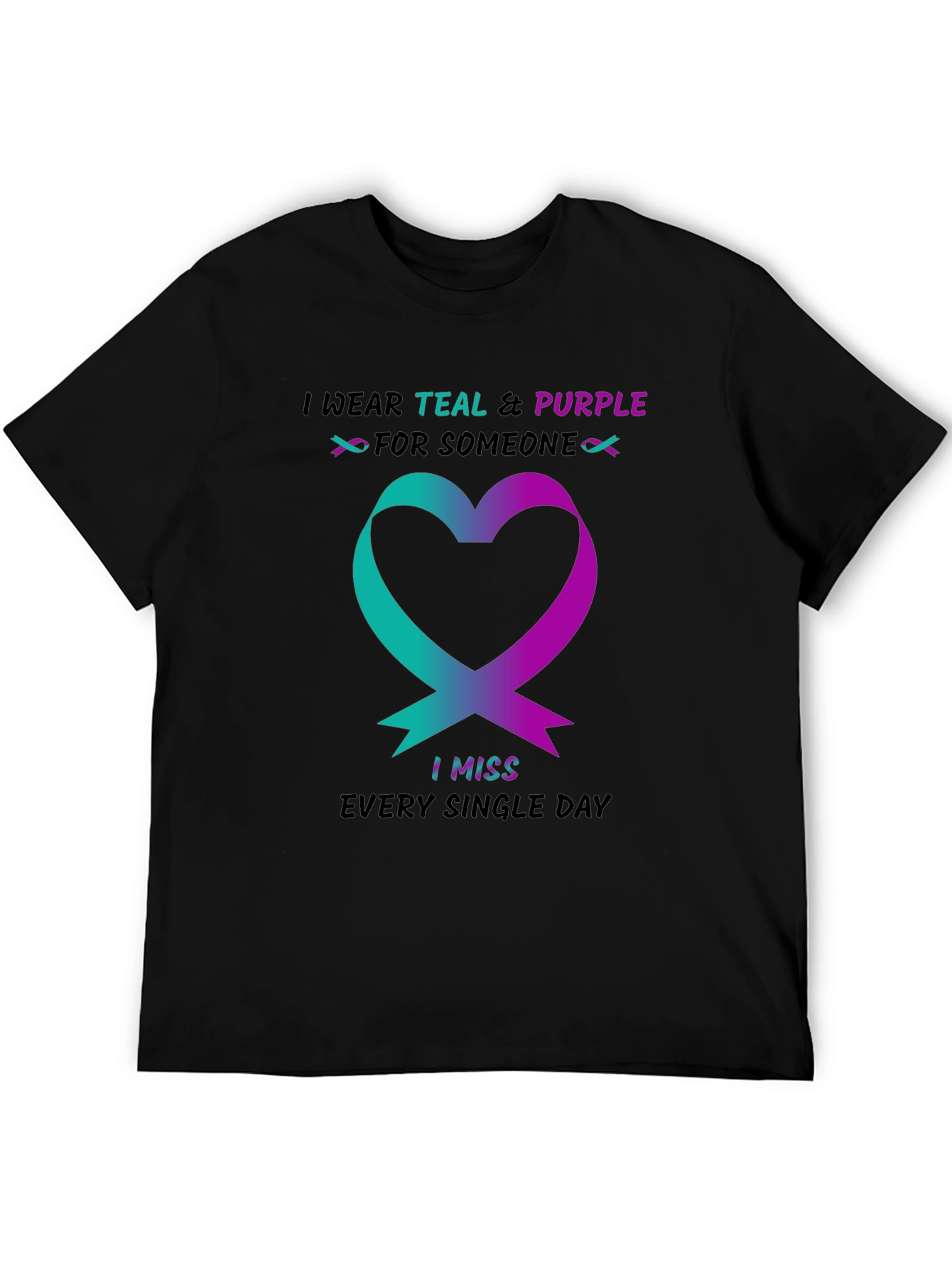 Teal & Purple Remembrance Shirt