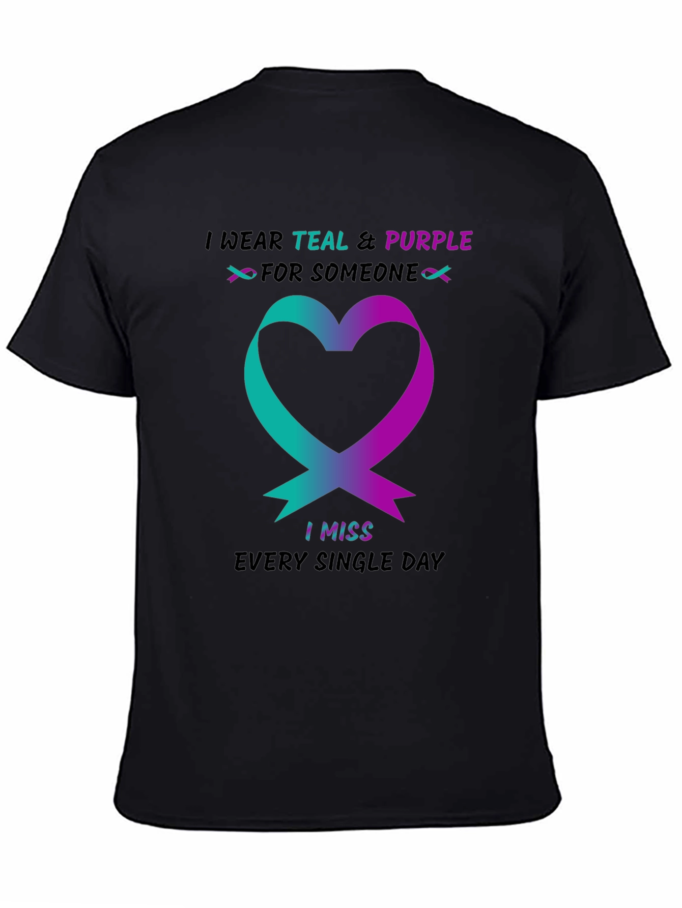 Teal & Purple Remembrance Shirt