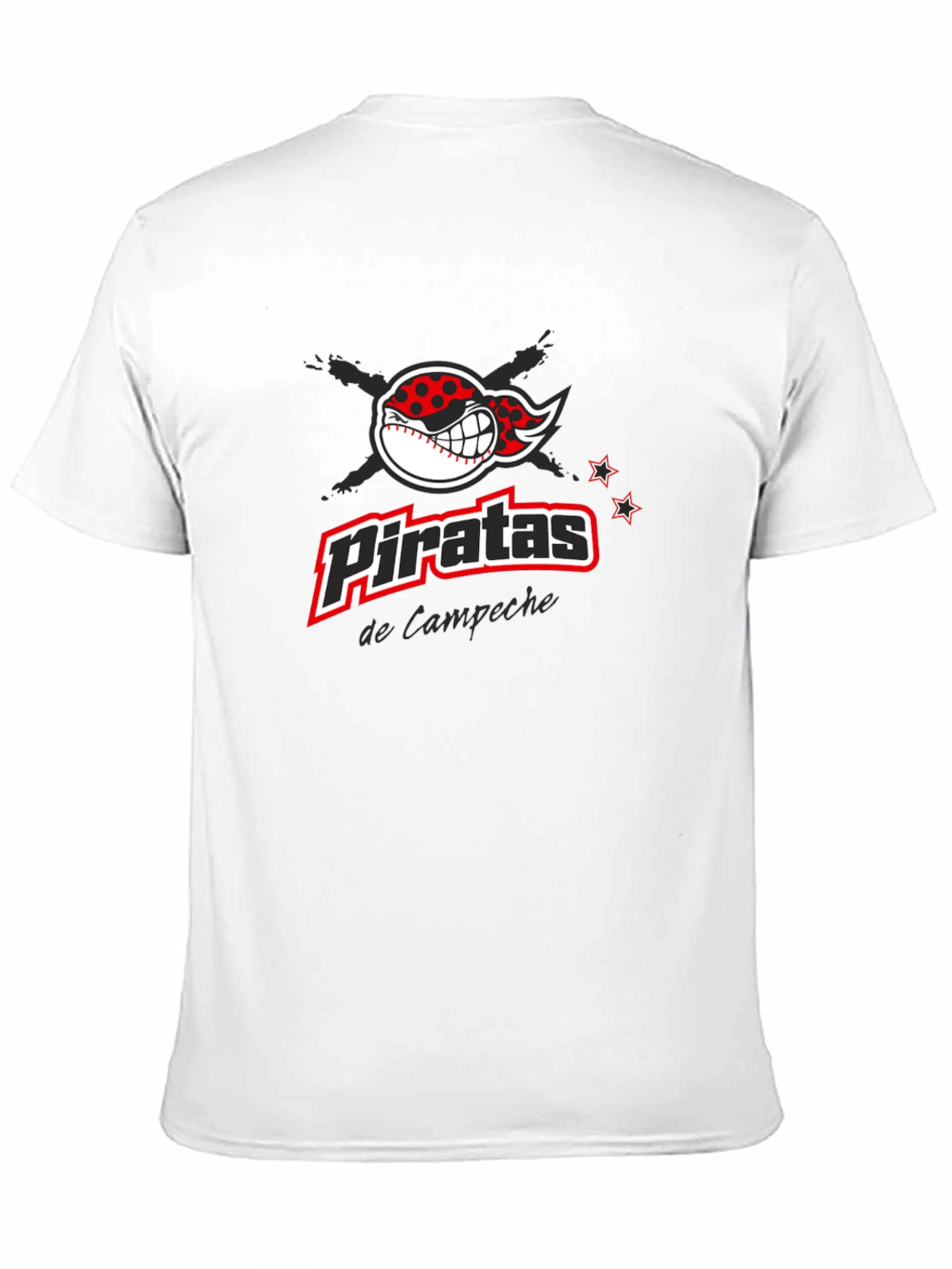 Piratas de Campeche Baseball T-Shirt - Black