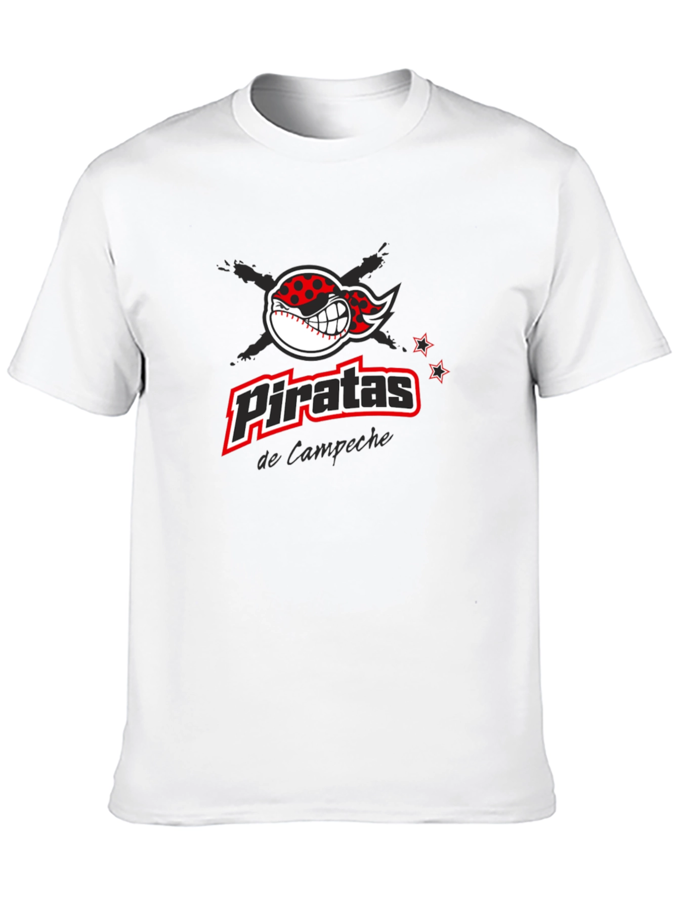 Piratas de Campeche Baseball T-Shirt - Black