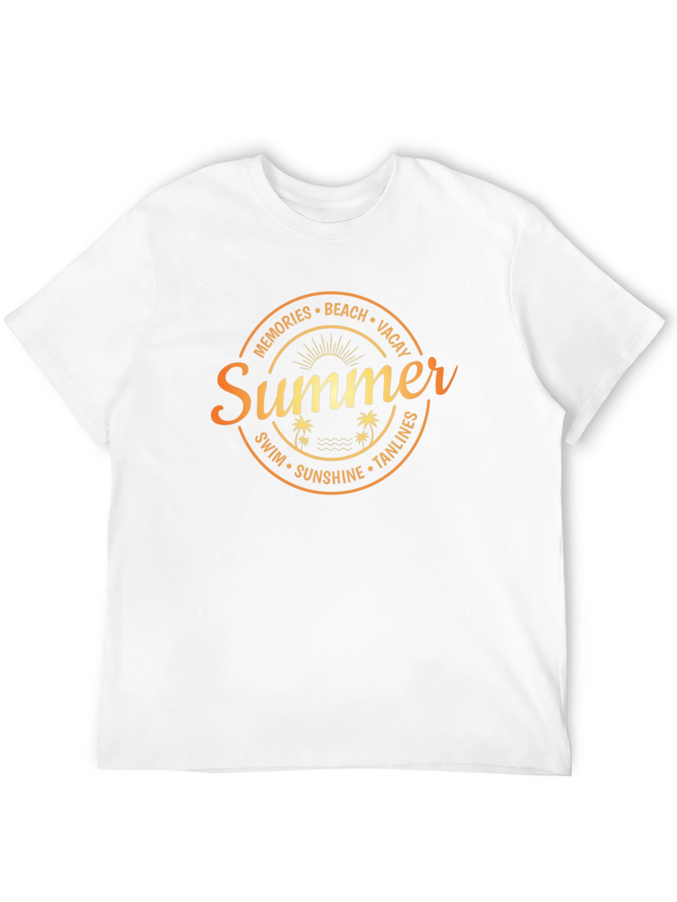 Summer Memories Graphic Tee - Beach Vacation Vibes