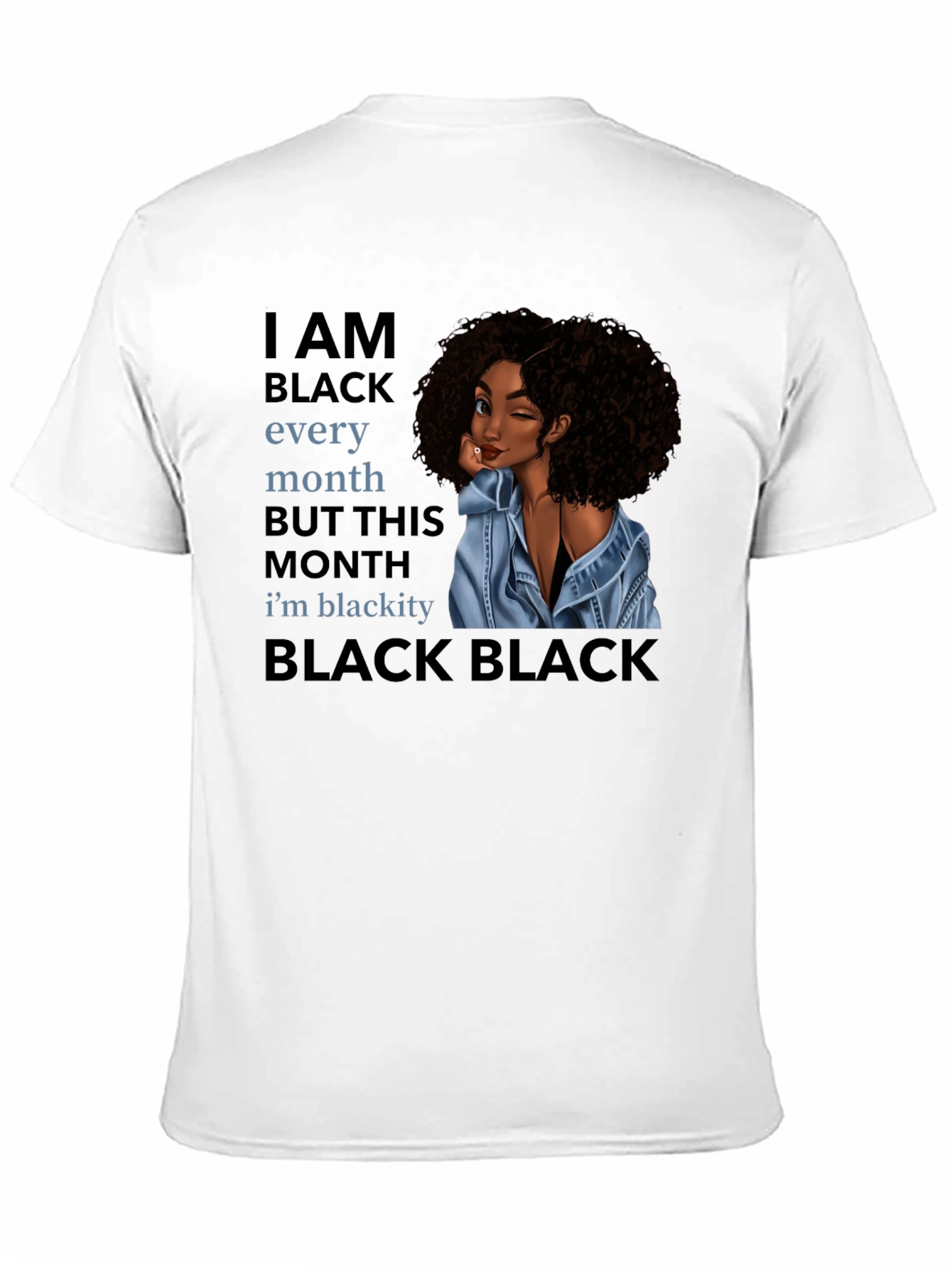 Black Pride Graphic T-Shirt - I AM BLACK