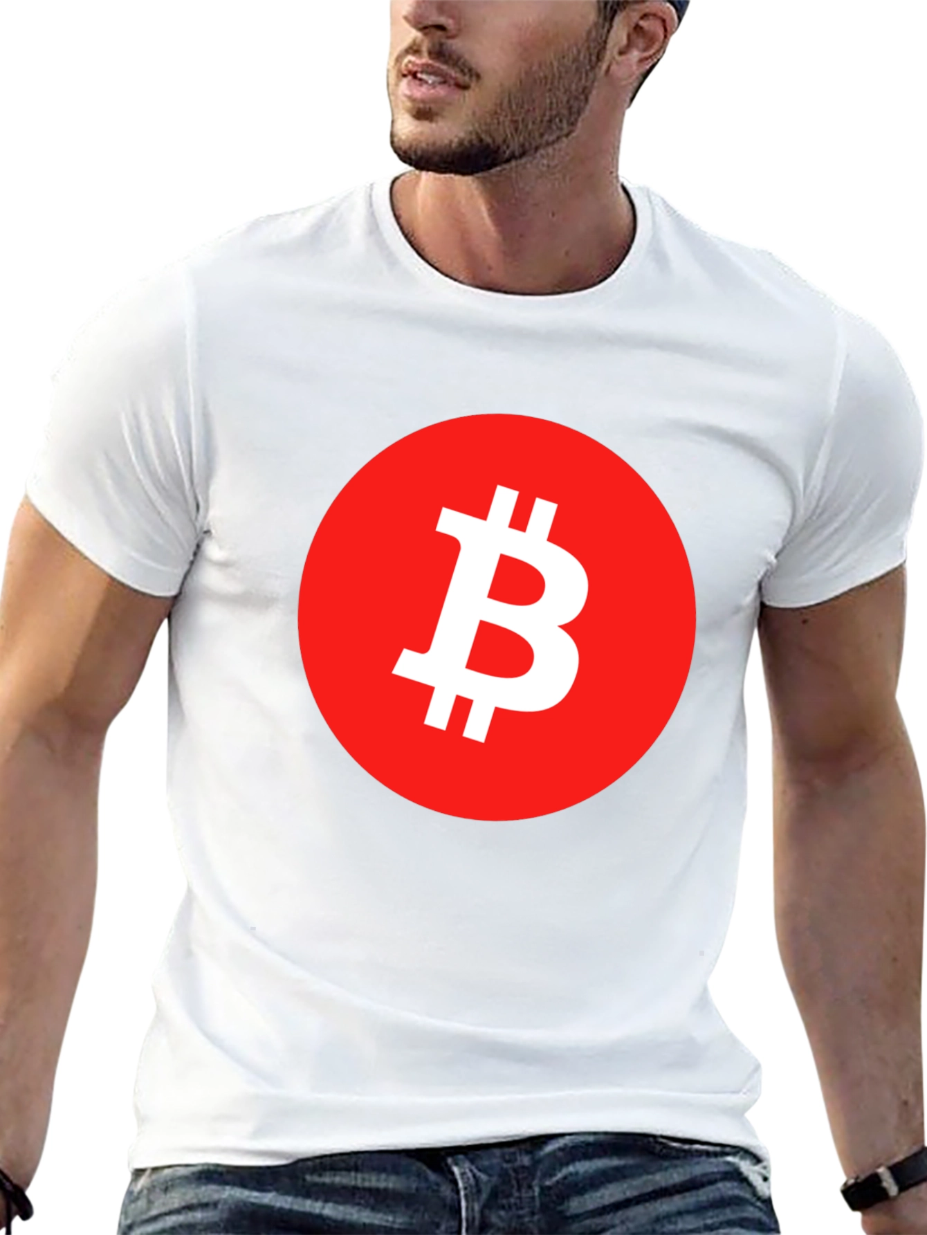 Bitcoin Logo T-Shirt - Crypto Currency Tee
