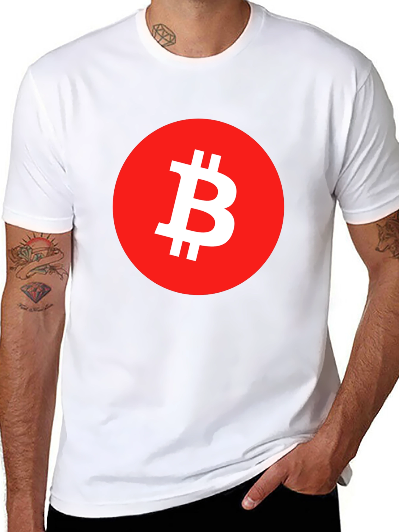 Bitcoin Logo T-Shirt - Crypto Currency Tee