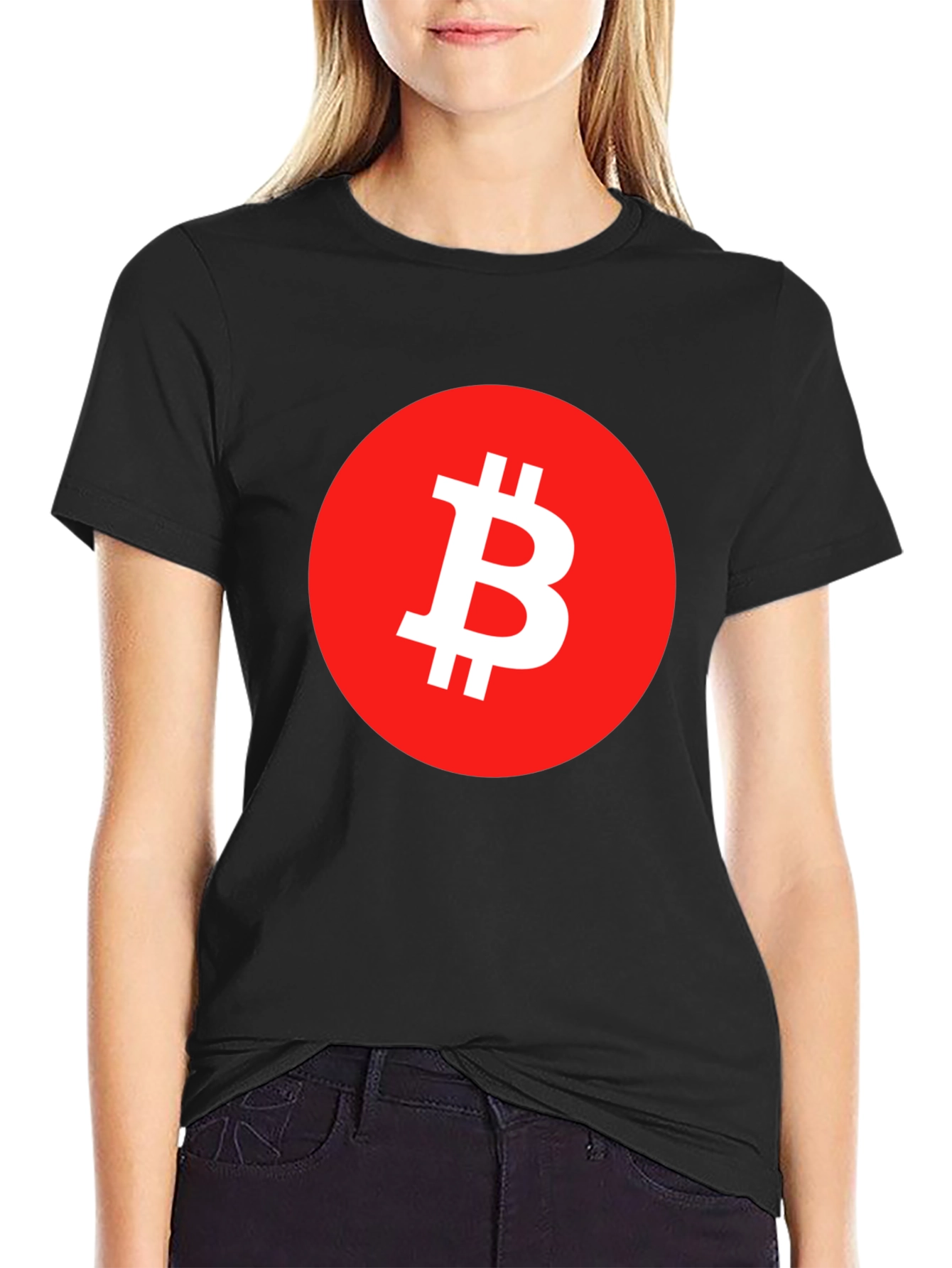 Bitcoin Logo T-Shirt - Crypto Currency Tee