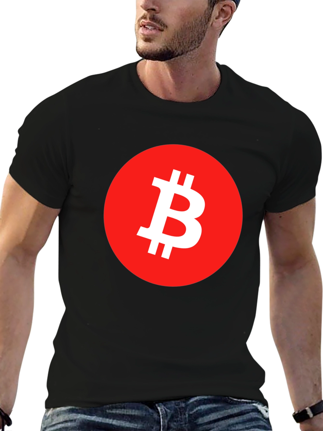 Bitcoin Logo T-Shirt - Crypto Currency Tee