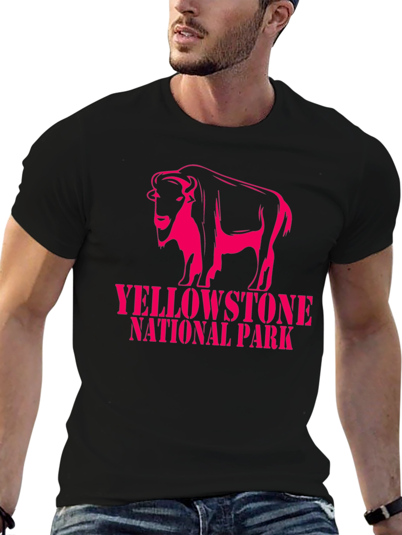 Yellowstone National Park Bison T-Shirt