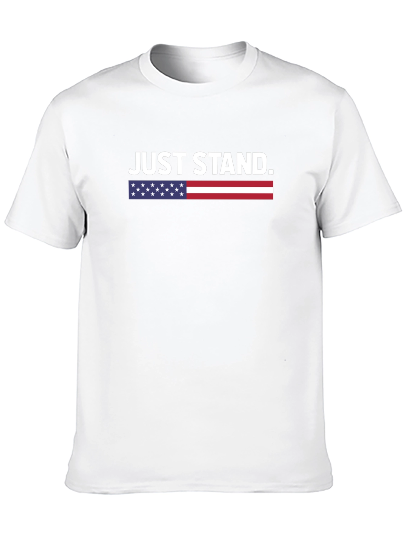 Just Stand Patriotic Graphic Tee