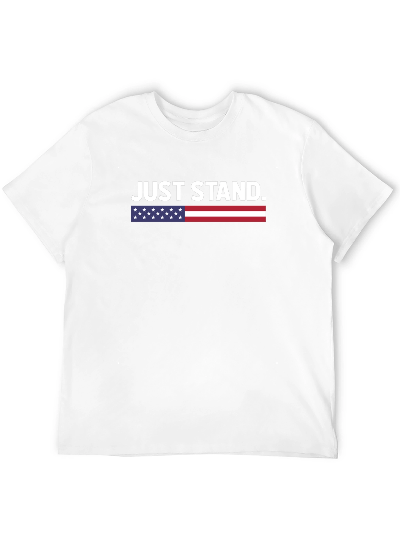Just Stand Patriotic Graphic Tee