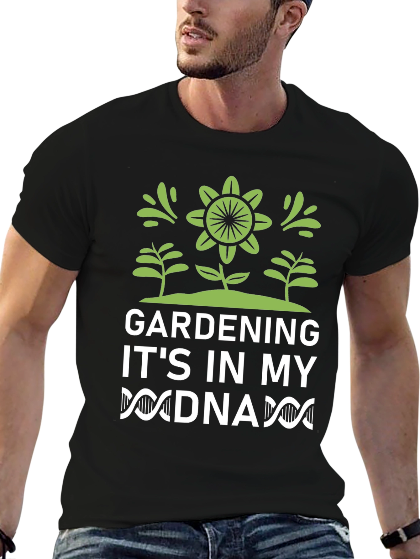Gardening DNA Graphic T-Shirt
