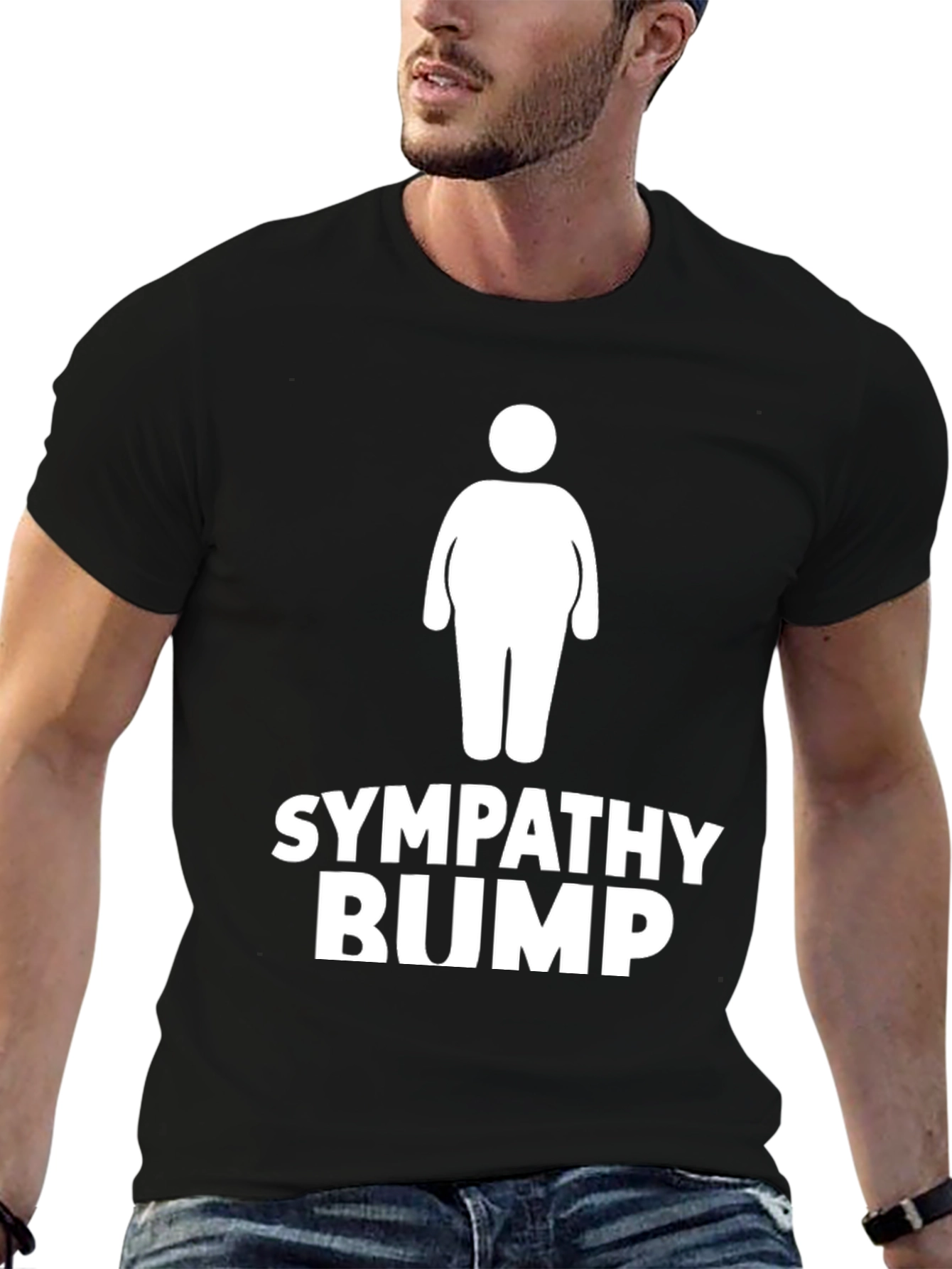 Sympathy Bump T-Shirt - Funny Dad Bod Tee