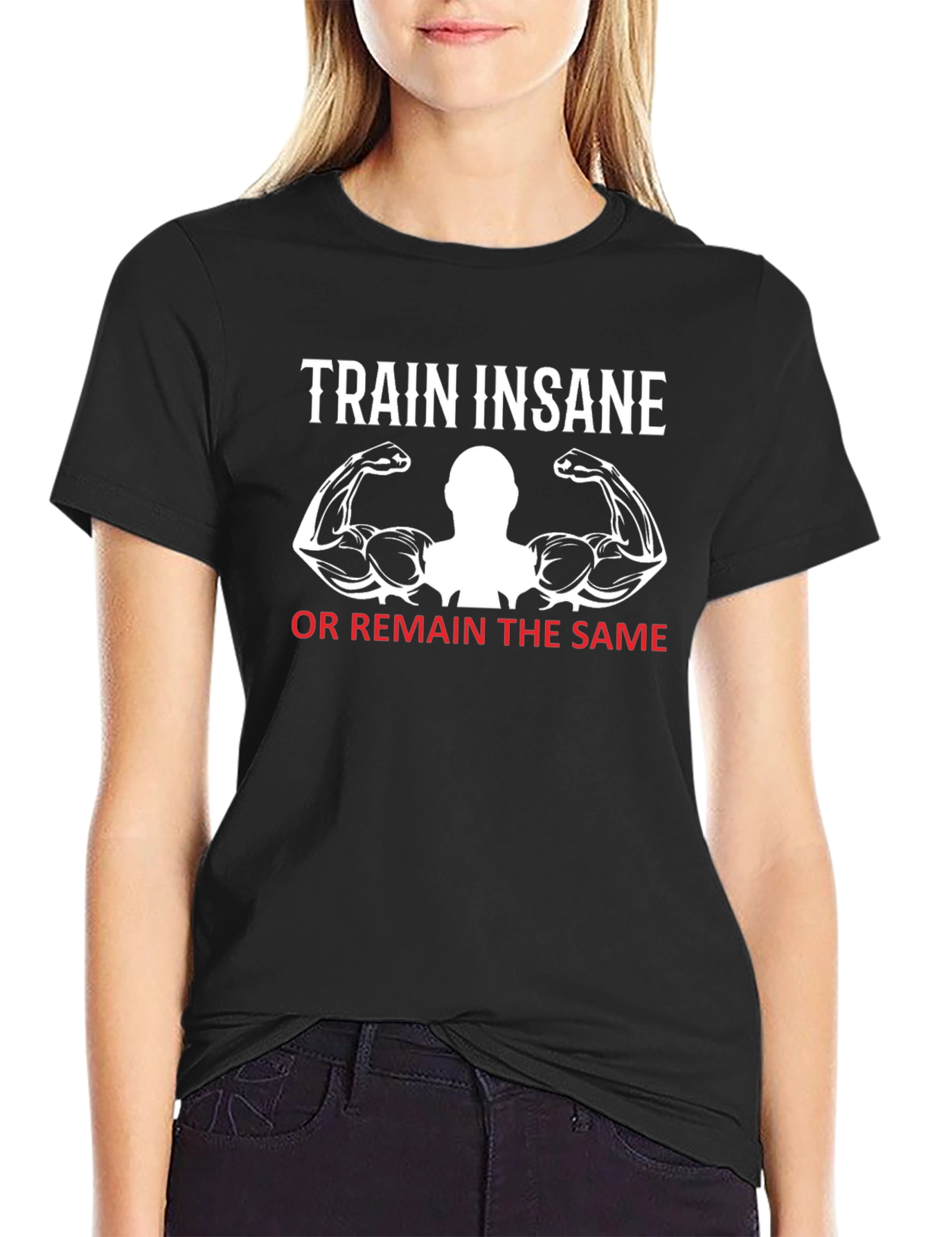 Train Insane T-Shirt Fitness Motivation