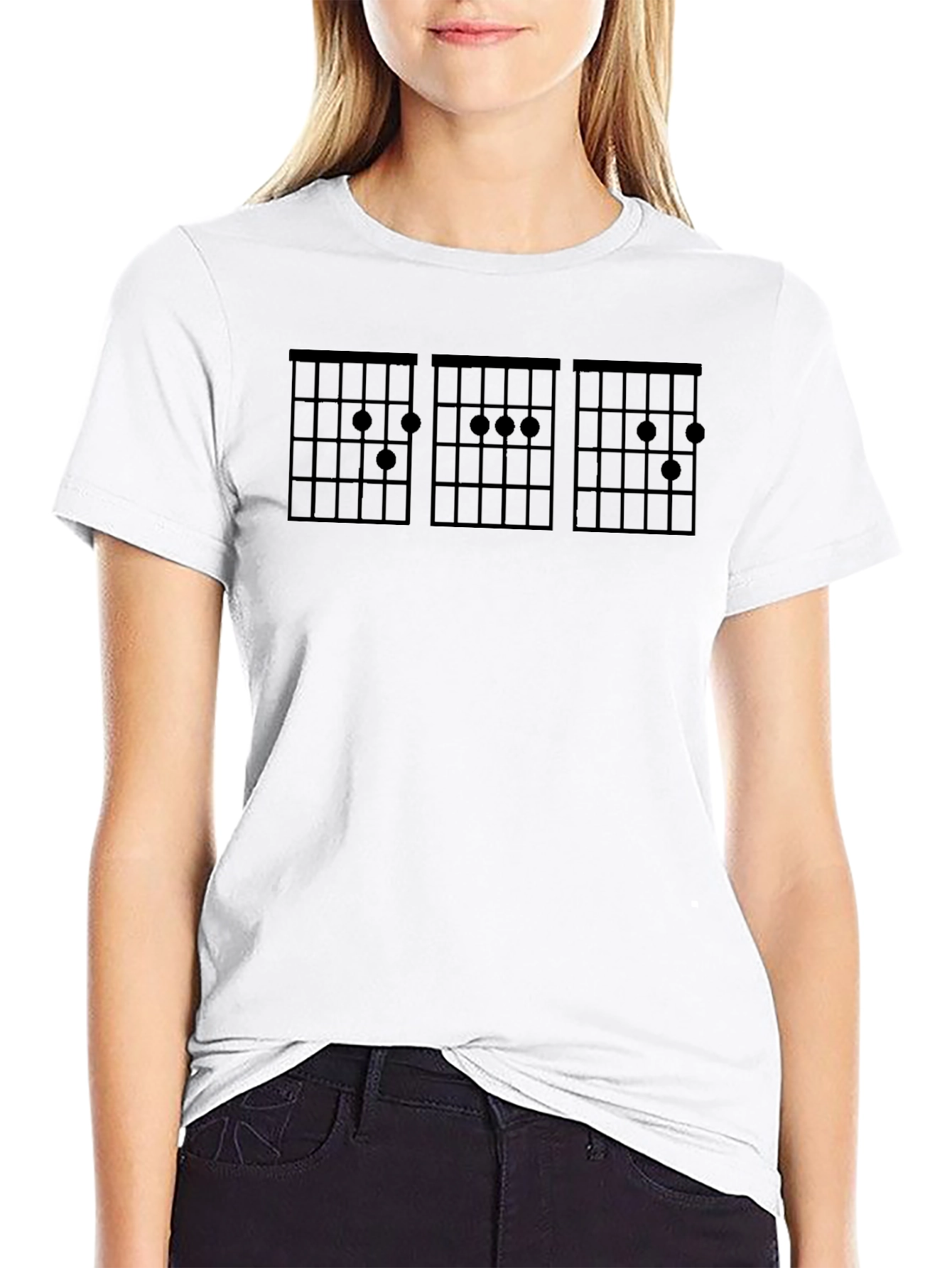 Guitar Chord Diagram T-Shirt