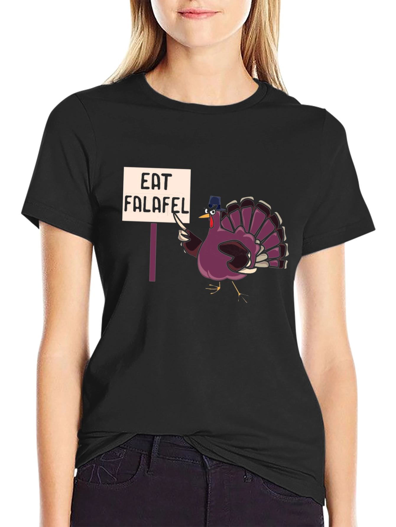 Eat Falafel Turkey Humor T-Shirt