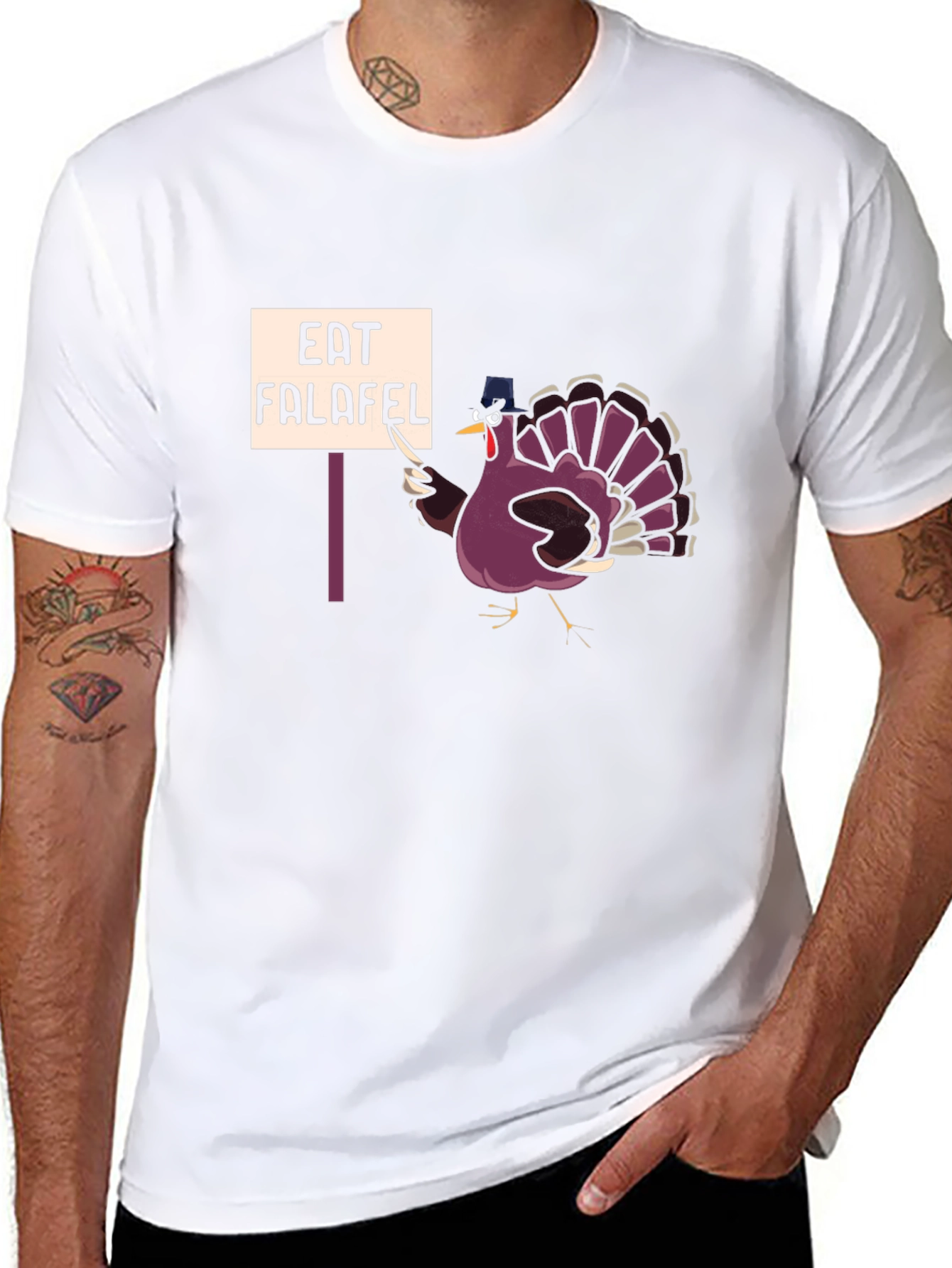 Eat Falafel Turkey Humor T-Shirt