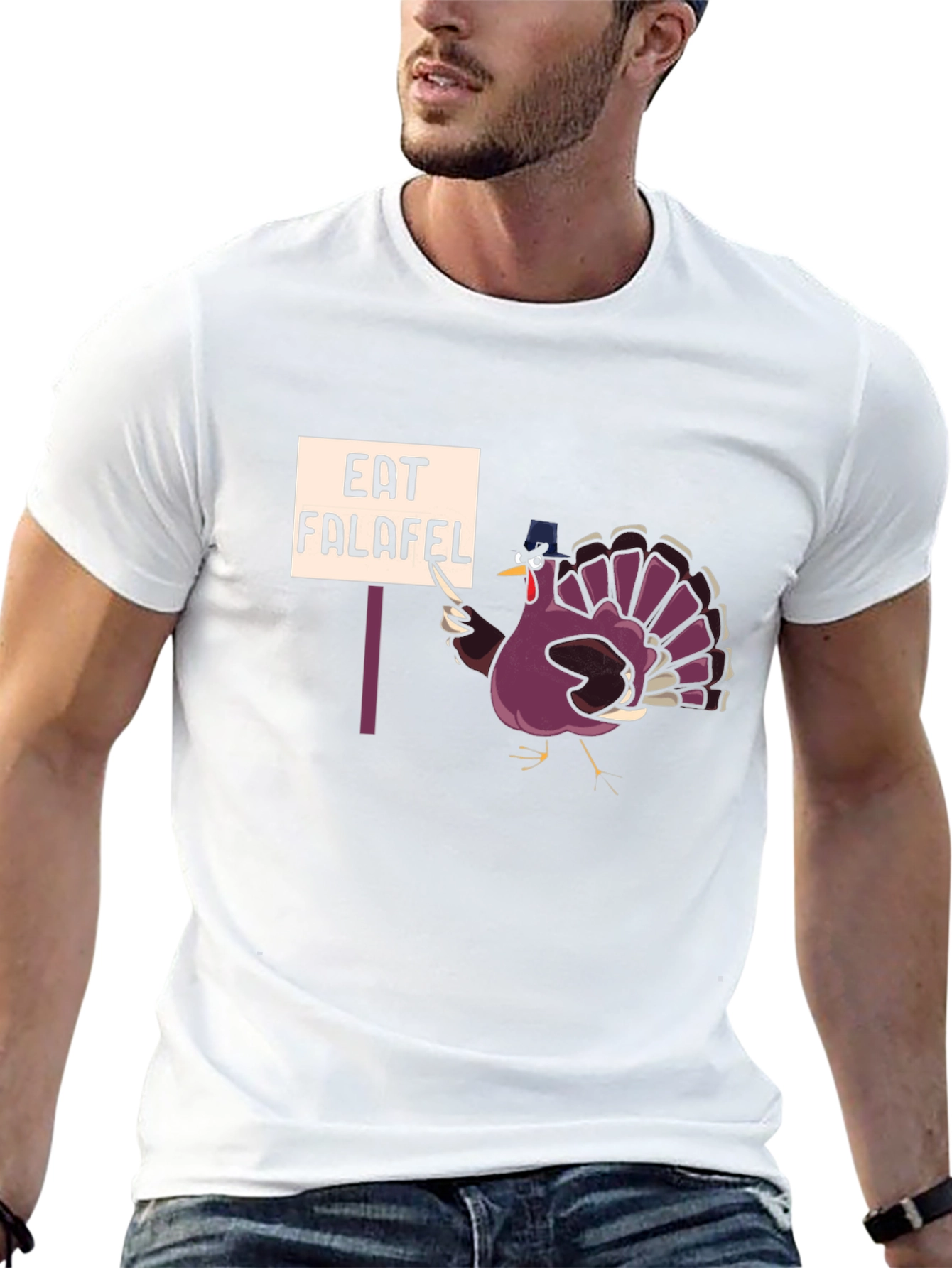 Eat Falafel Turkey Humor T-Shirt