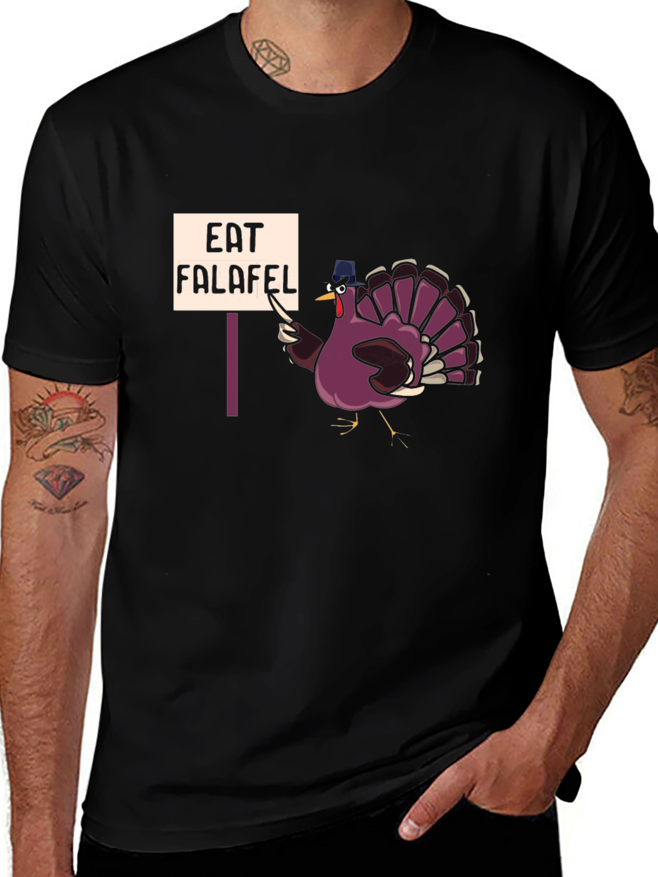Eat Falafel Turkey Humor T-Shirt