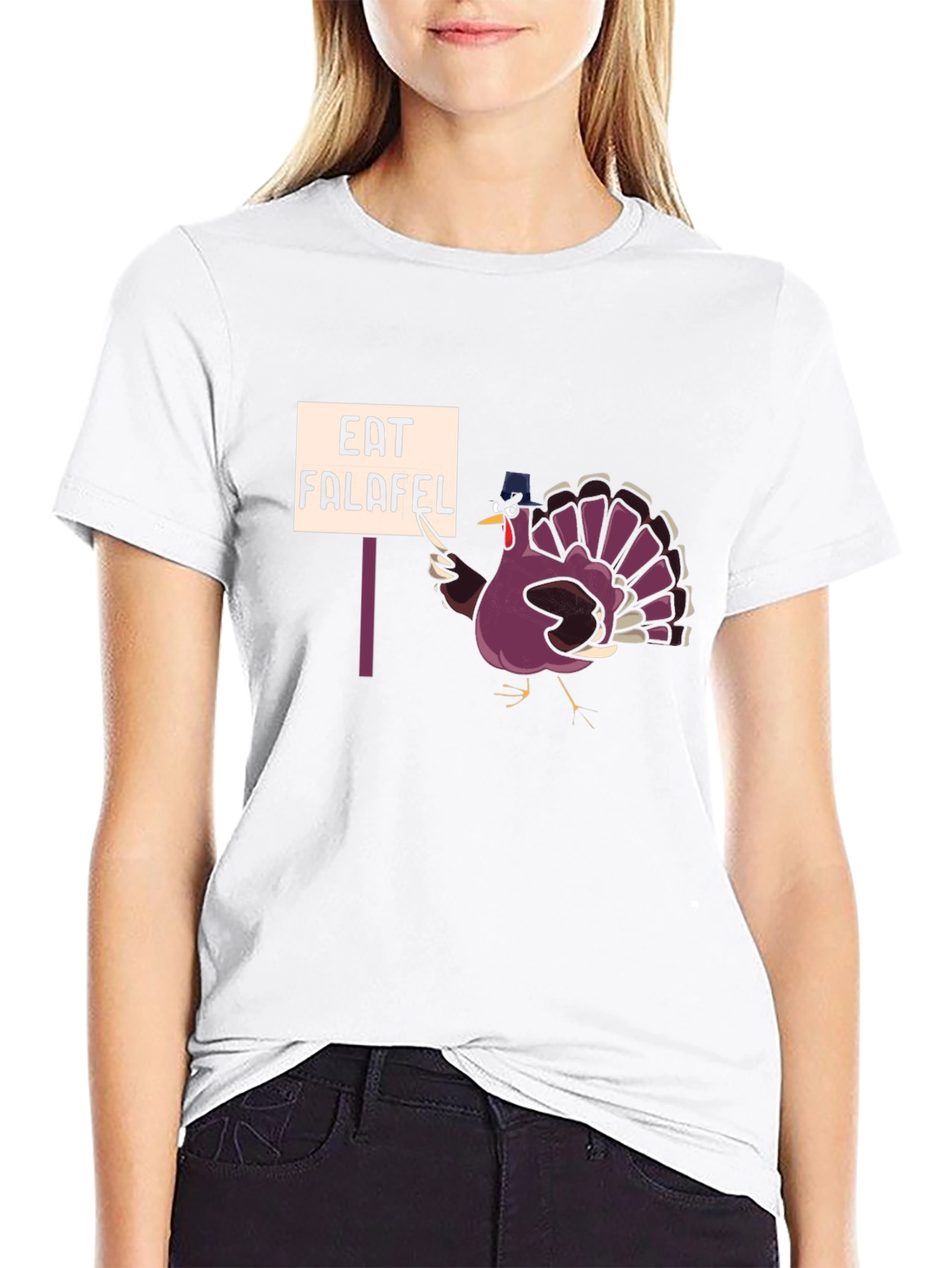 Eat Falafel Turkey Humor T-Shirt