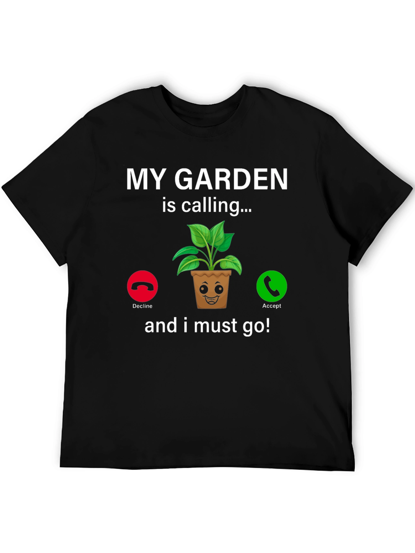 My Garden Is Calling T-Shirt Funny Gardener Tee