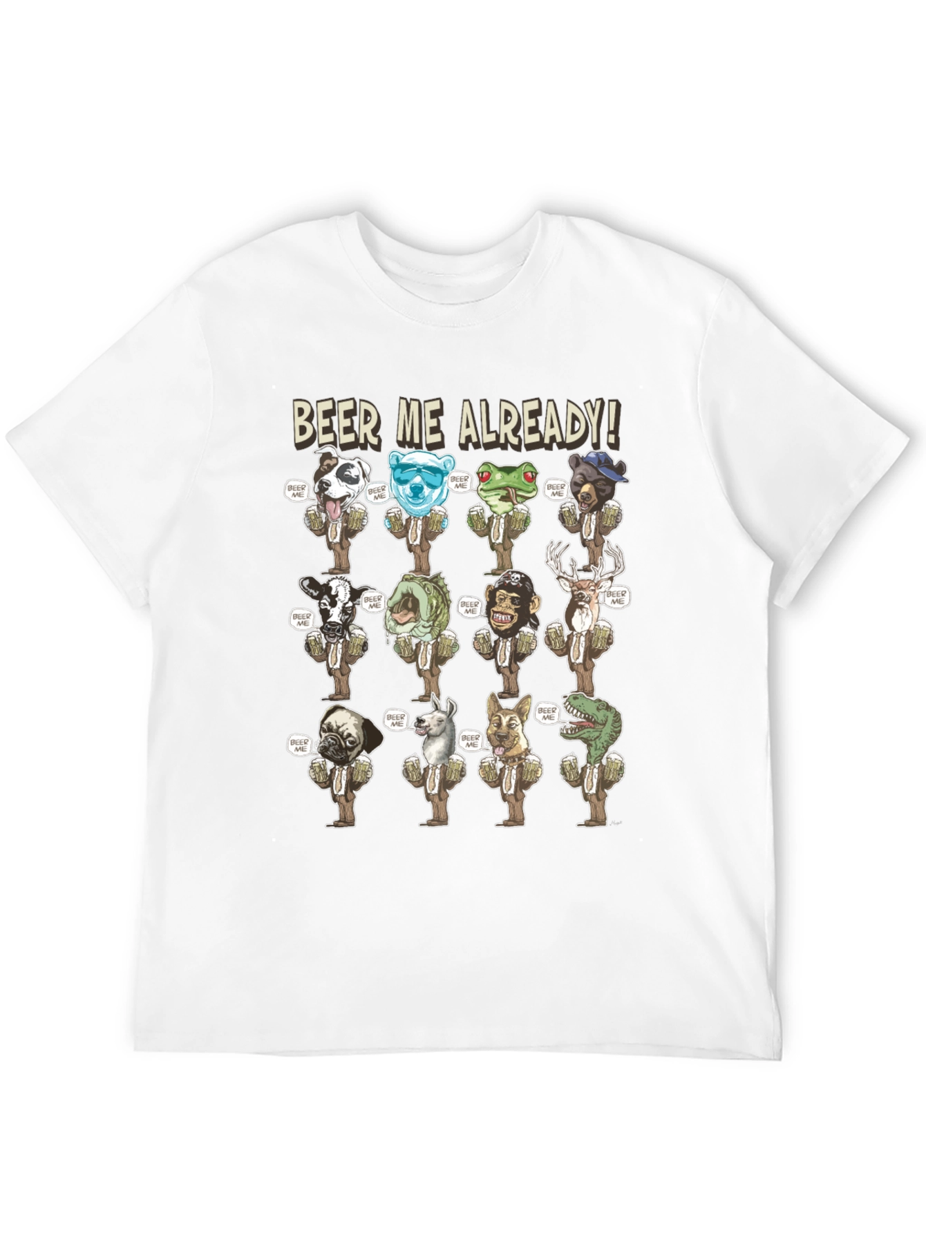 Beer Me Already Graphic T-Shirt