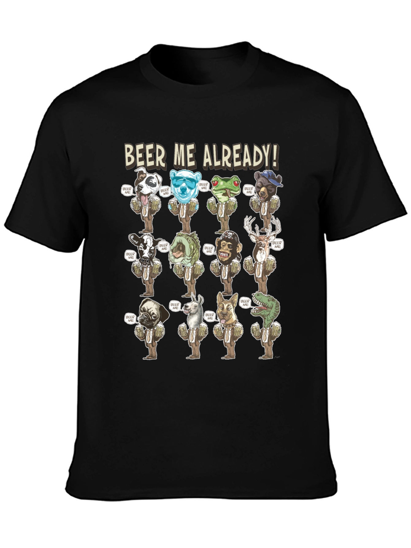 Beer Me Already Graphic T-Shirt