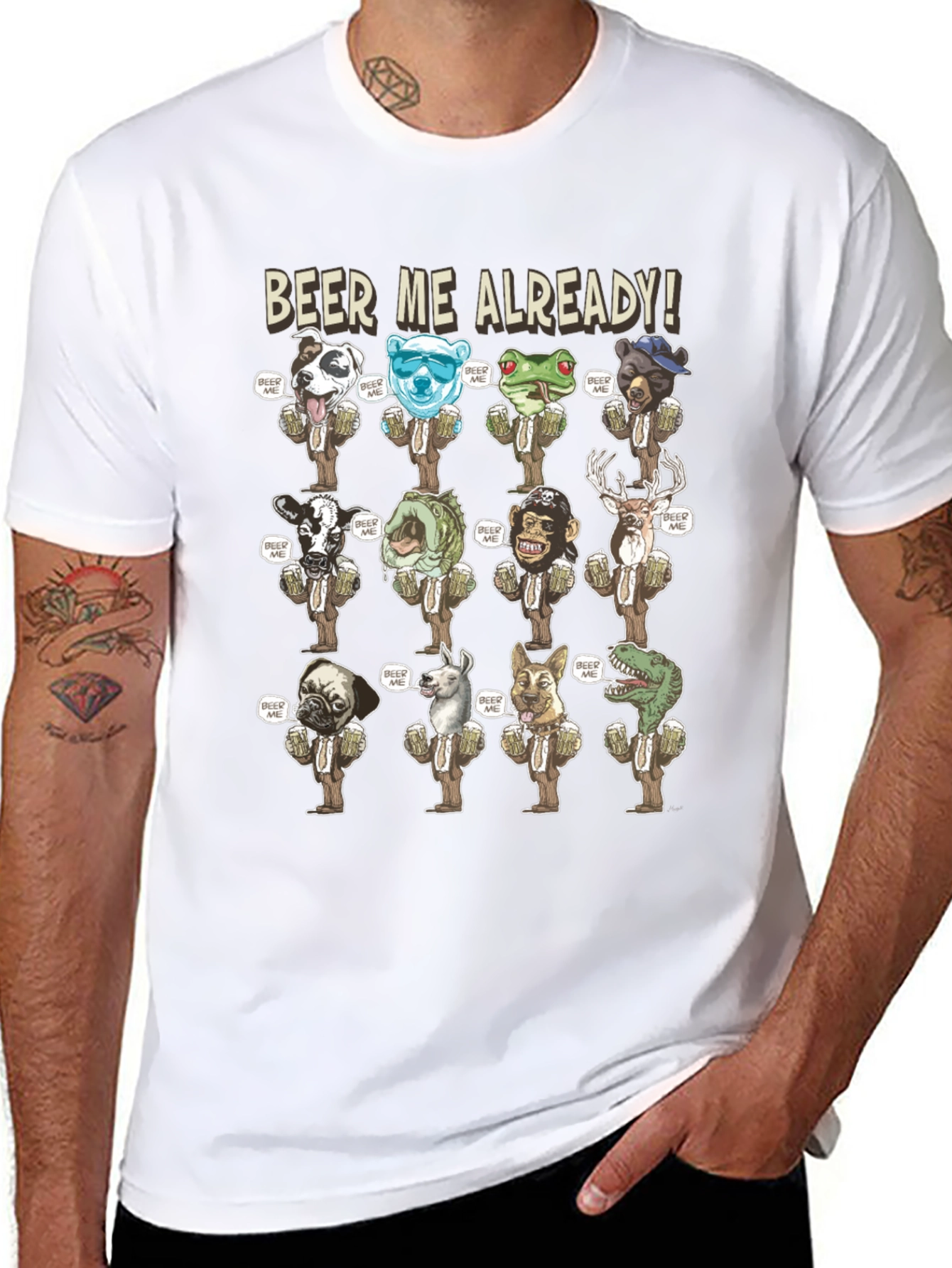 Beer Me Already Graphic T-Shirt