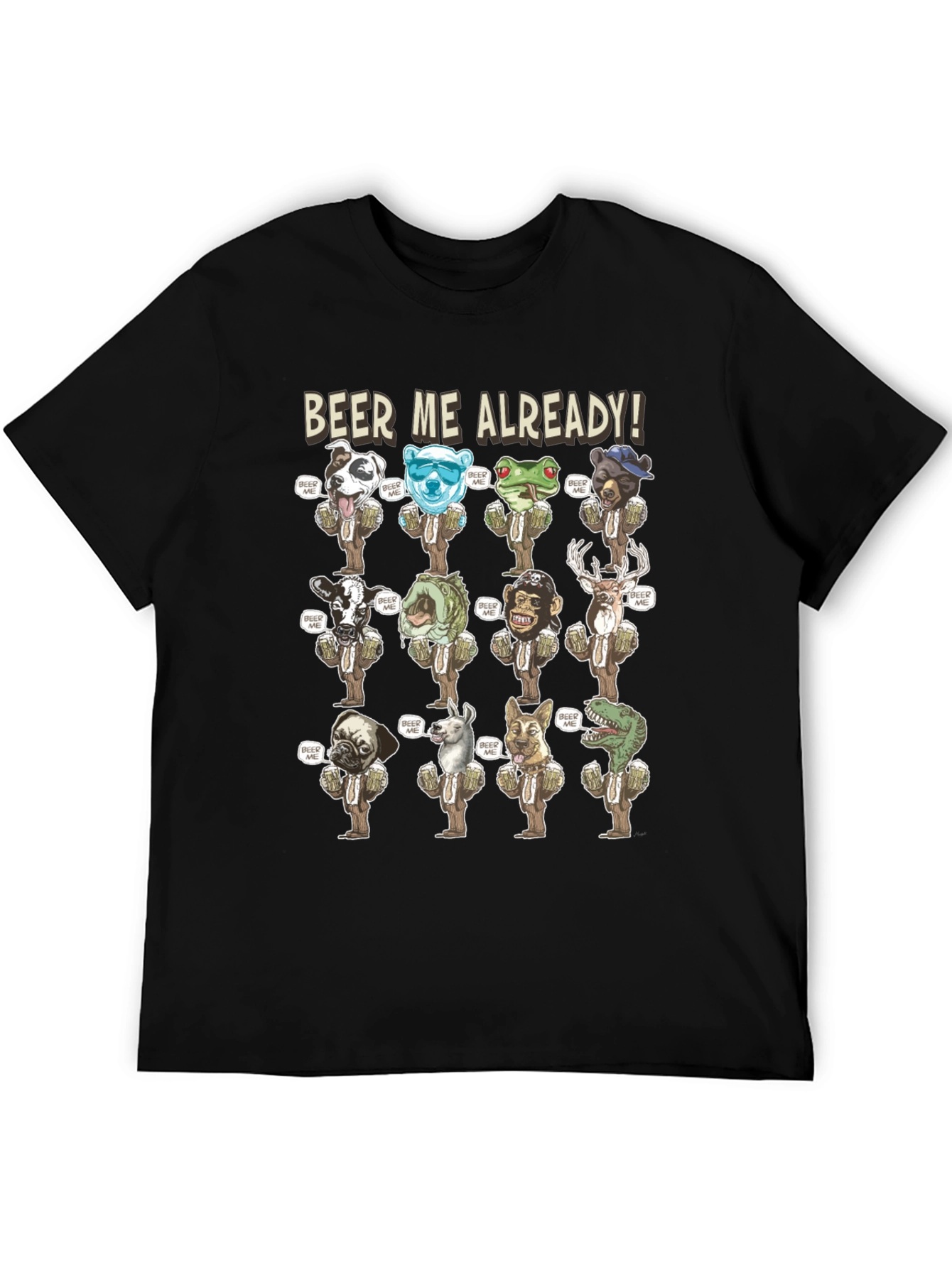 Beer Me Already Graphic T-Shirt