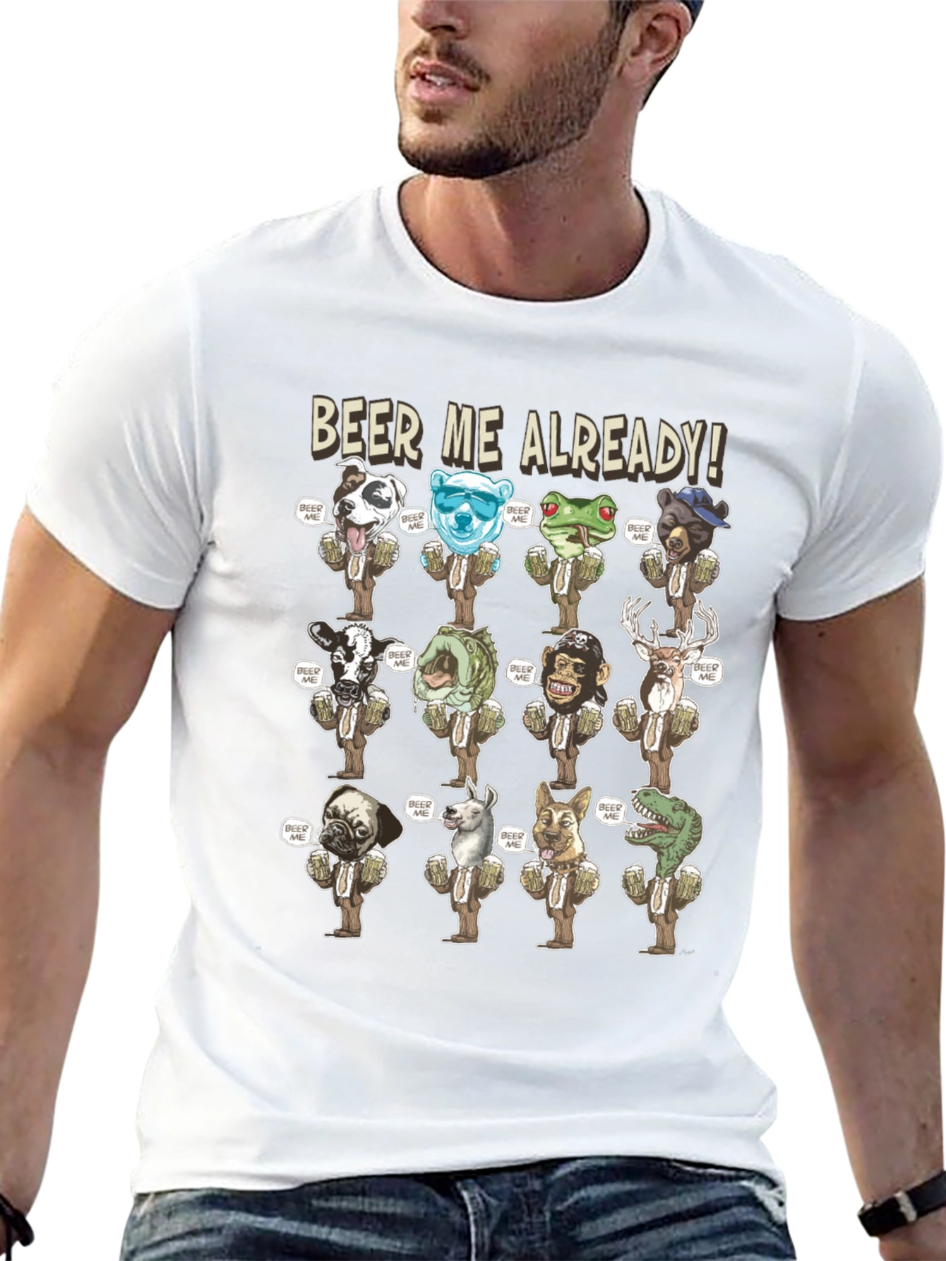 Beer Me Already Graphic T-Shirt