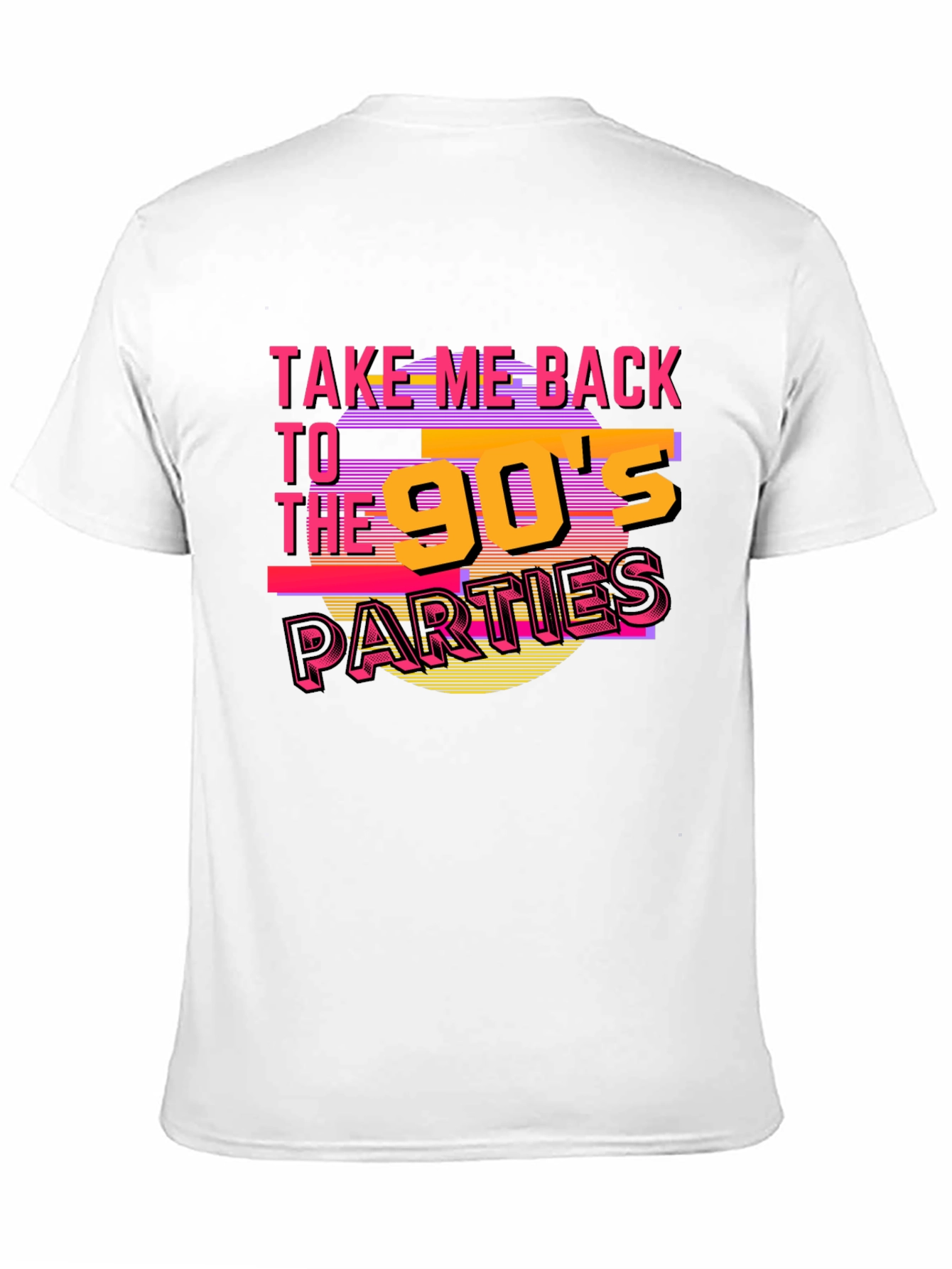 Take Me Back To The 90s Black Graphic Tee
