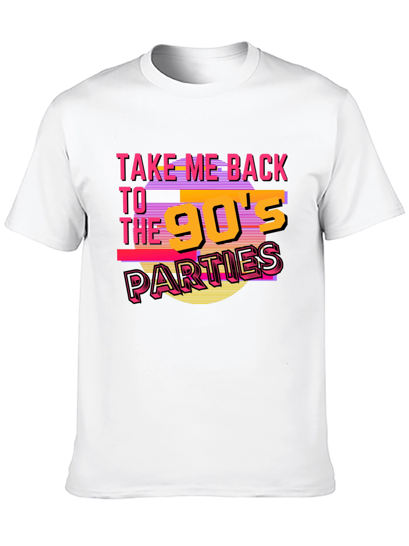 Take Me Back To The 90s Black Graphic Tee