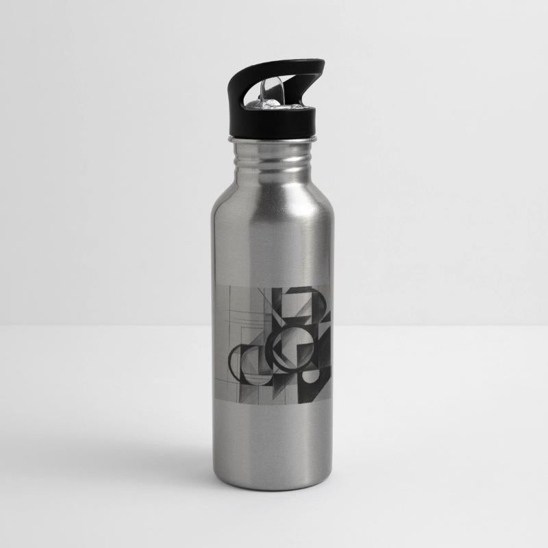 Geometric Black and White Abstract Art