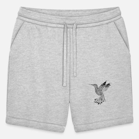 Geometric Hummingbird In Flight