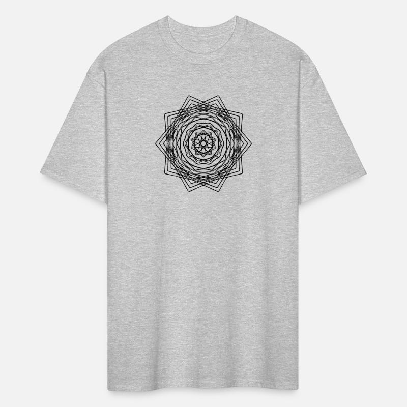 Geometric Square Mandala Square Shape