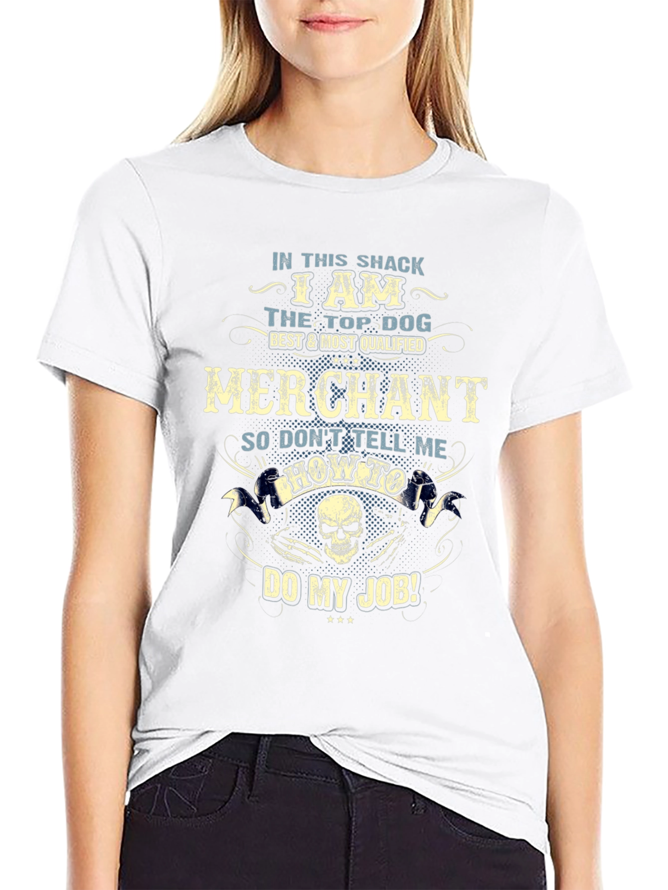 Merchant Top Dog Graphic T-Shirt
